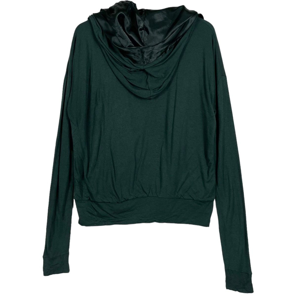 Diesel 💥DIESEL HOODIE CARDIGAN SWEATER EMERALD GREEN Size S / US 4 / IT 40 - 6 Thumbnail