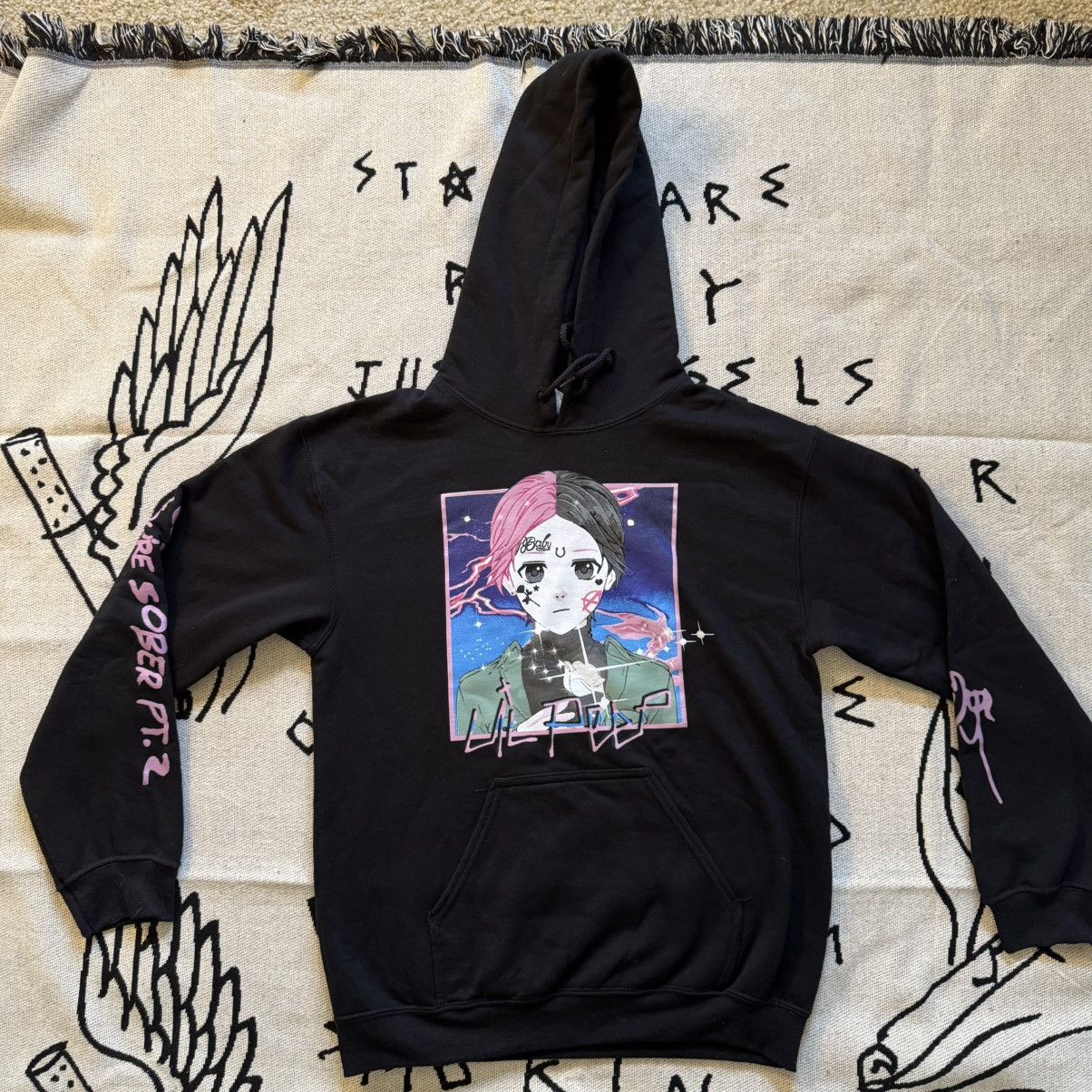 Lil Peep Lil Peep Anime Hoodies Size US S / EU 44-46 / 1 - 1 Thumbnail