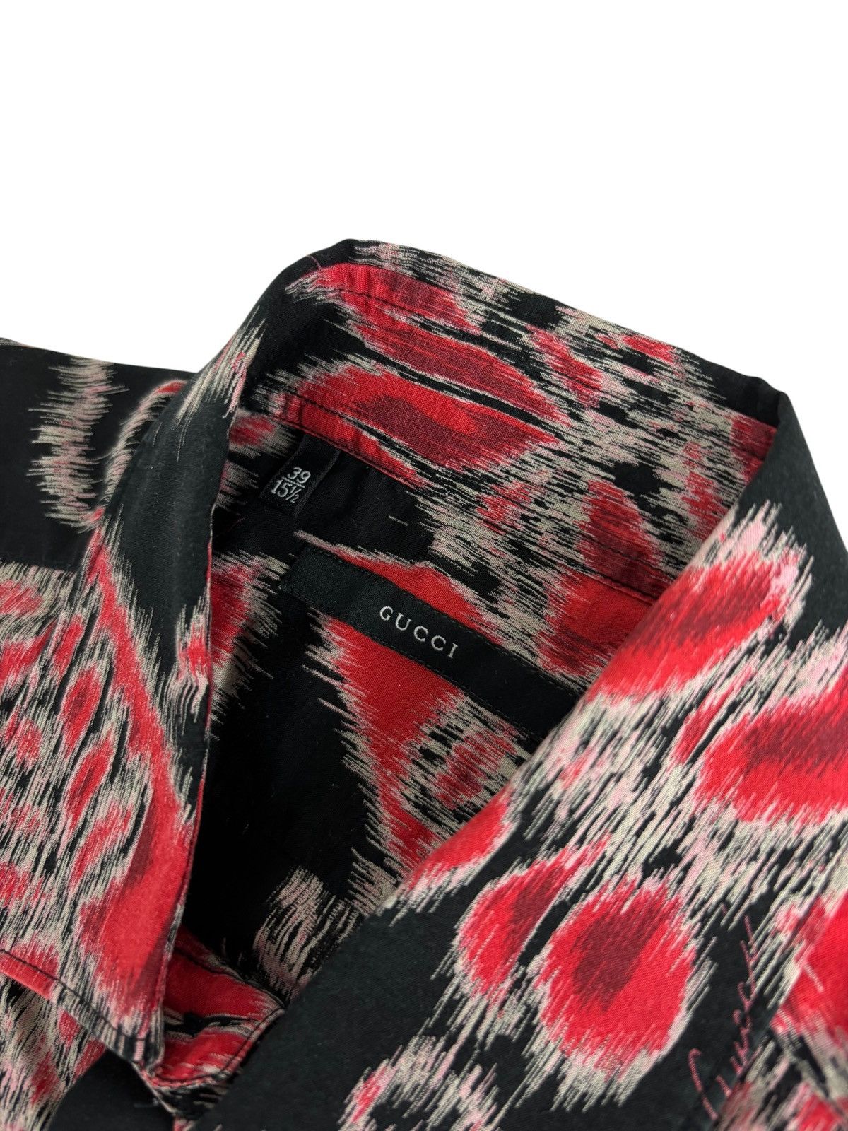 Gucci S/S 2000 Floral Print Shirt (SS00, Archive, Tom Ford) Size US M / EU 48-50 / 2 - 5 Thumbnail