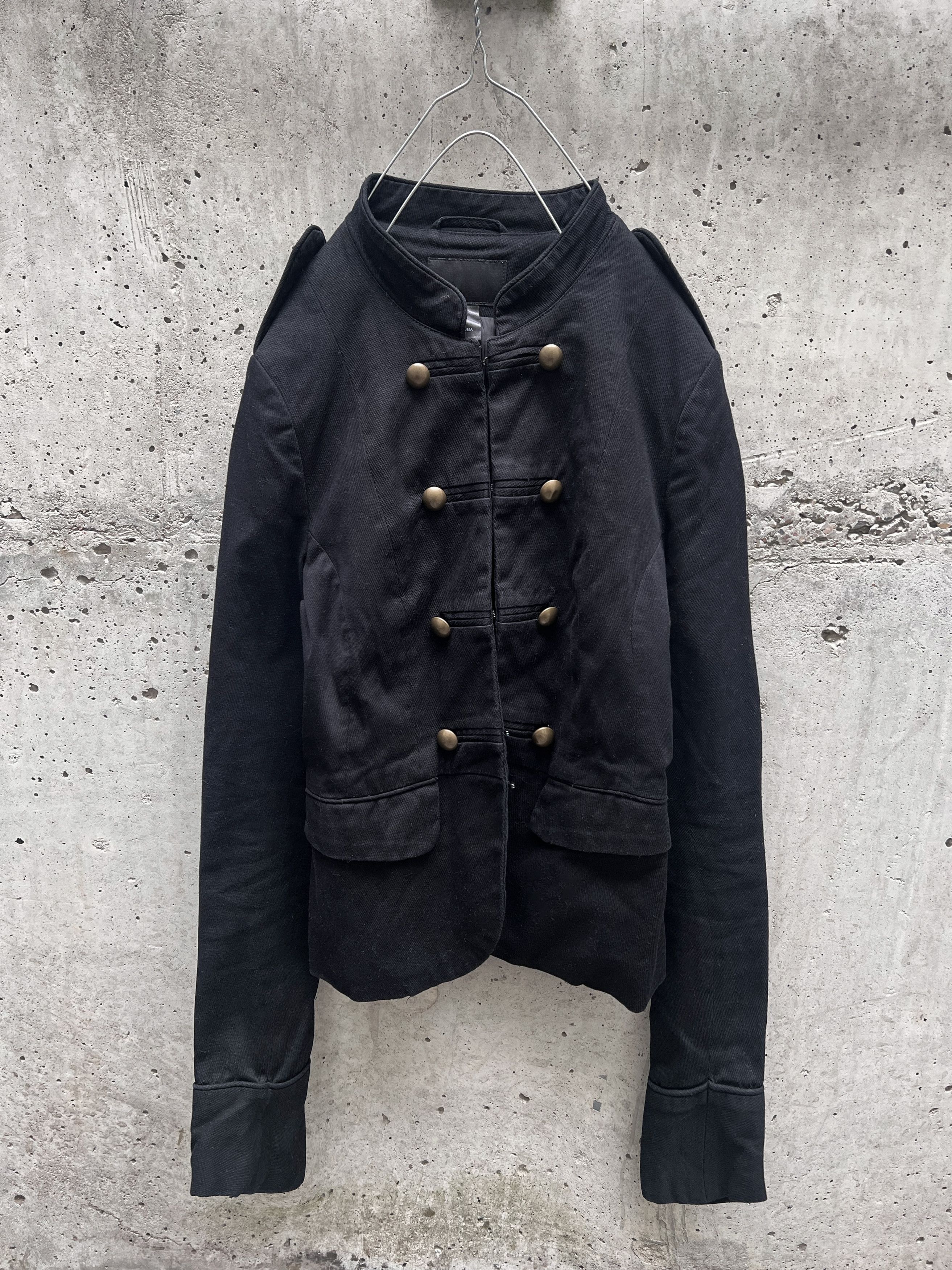 Other Black Military Button Jacket Size S / US 4 / IT 40 - 1 Thumbnail