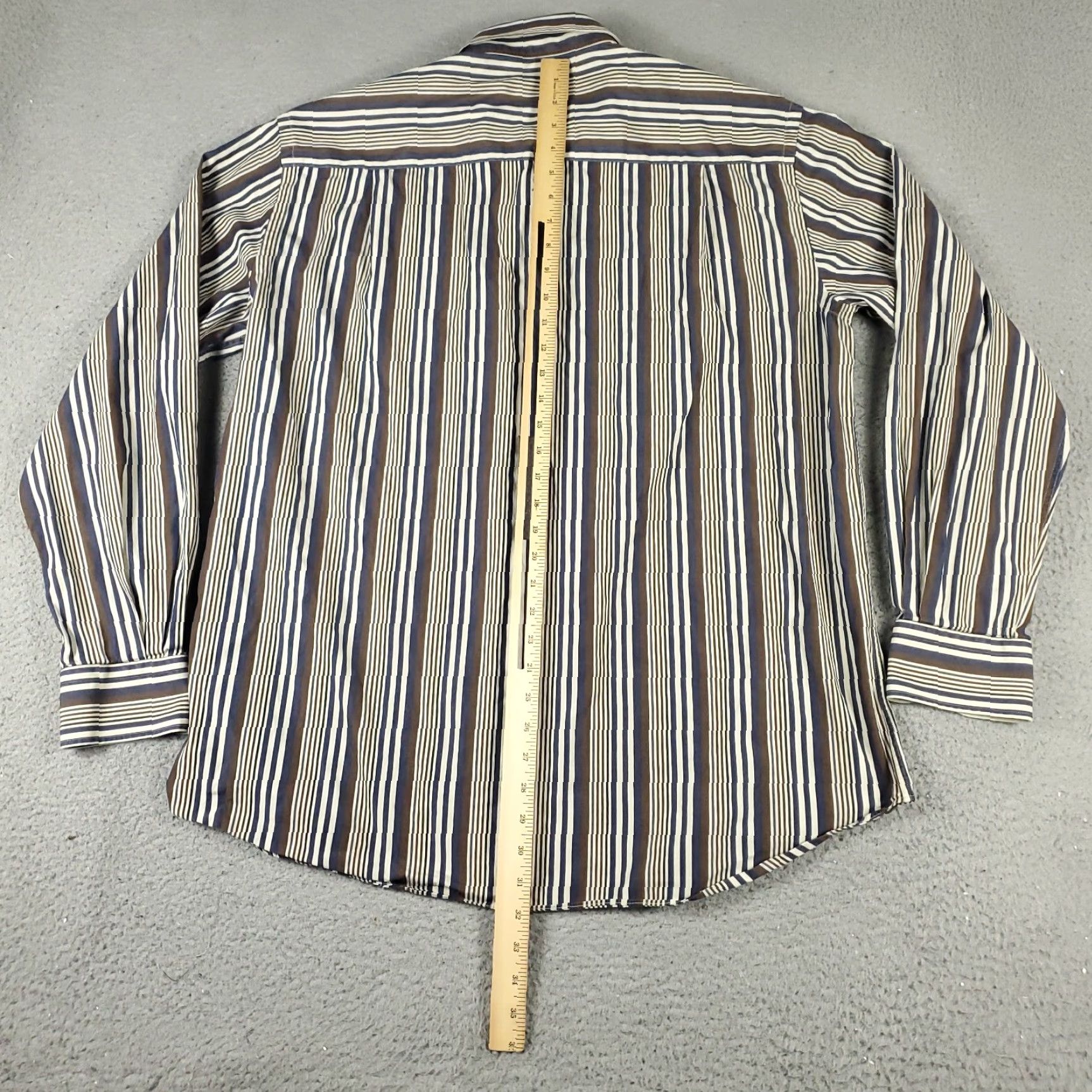 Paul & Shark Paul & Shark Shirt Mens 44 Blue Striped Button-Up Long Sleeve Casual Button-Down Size US XXL / EU 58 / 5 - 4 Thumbnail