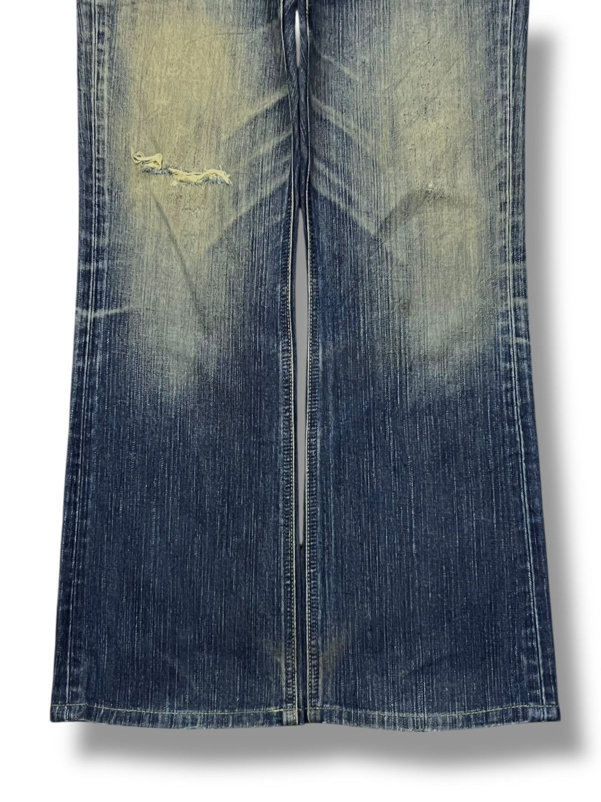 Lee Bootcut Vintage 90s Lee Riders Japan - Faded Mud Wash Jeans Size US 33 - 6 Thumbnail
