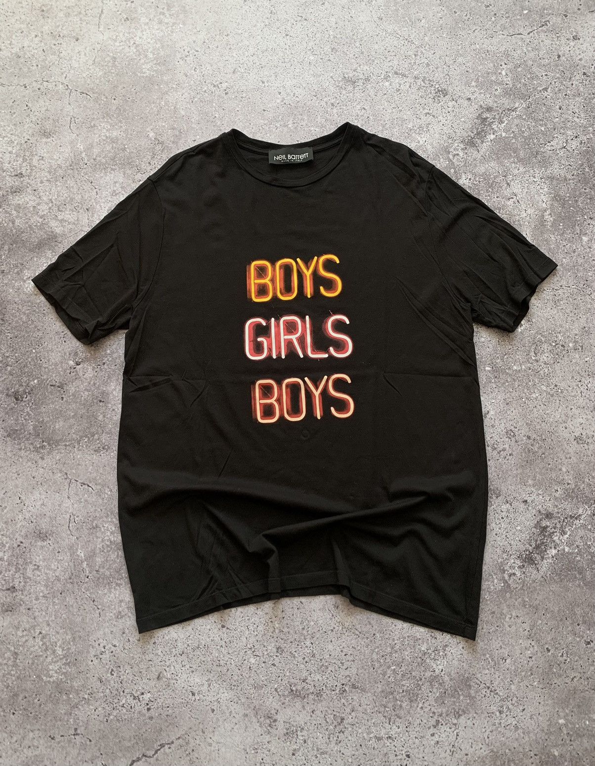 Neil Barrett 🔥NEIL BARRET BOYS GIRLS BOYS T-SHIRT Size US M / EU 48-50 / 2 - 2 Thumbnail