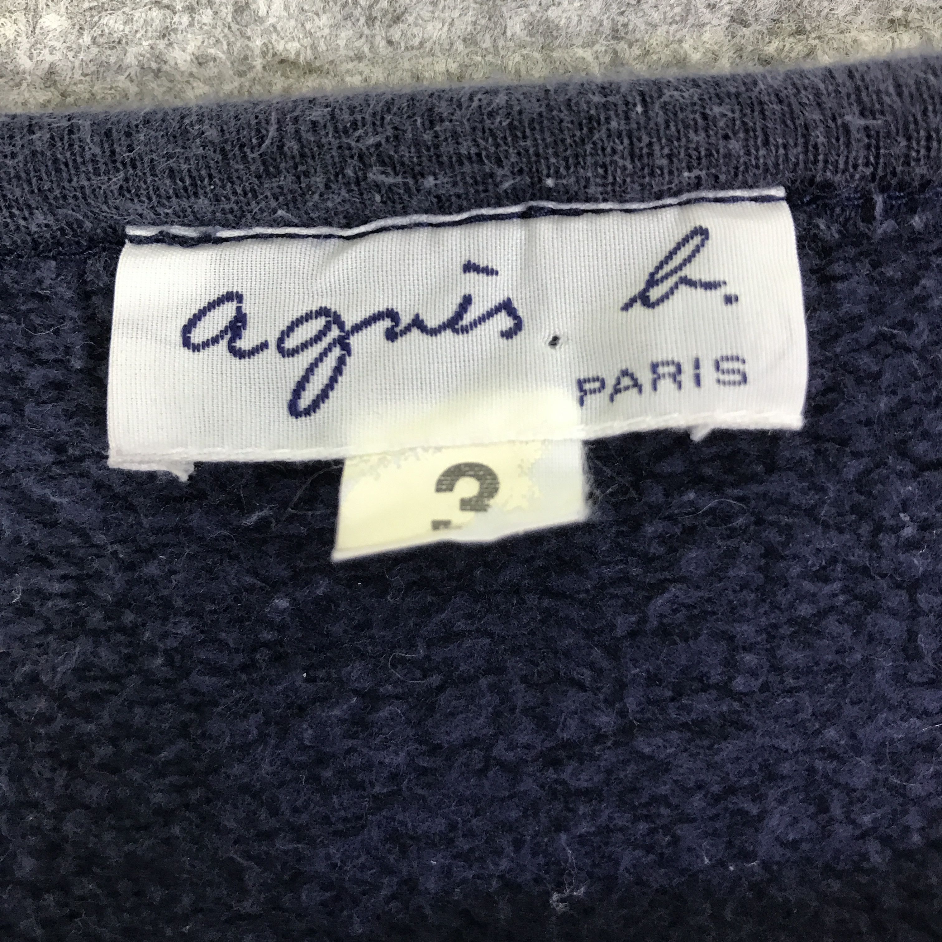 agnes b. agnes b nap button shirt navy jacket K106B3 Size US L / EU 52-54 / 3 - 9 Thumbnail