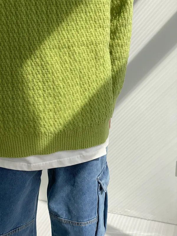 Vintage Sweater knitted Size US L / EU 52-54 / 3 - 6 Thumbnail