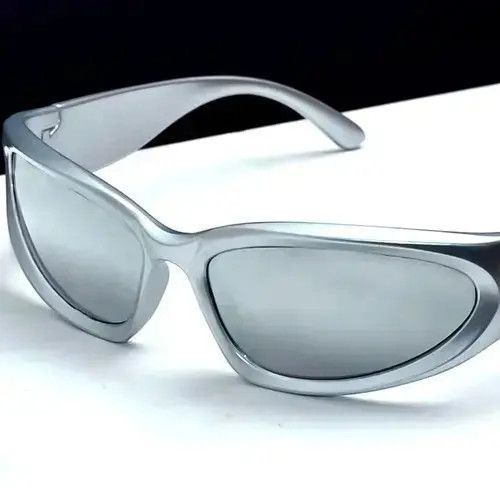 Other Retro Punk Aviator Mirror Oval Shades Driving Sunglasses Size ONE SIZE - 2 Thumbnail