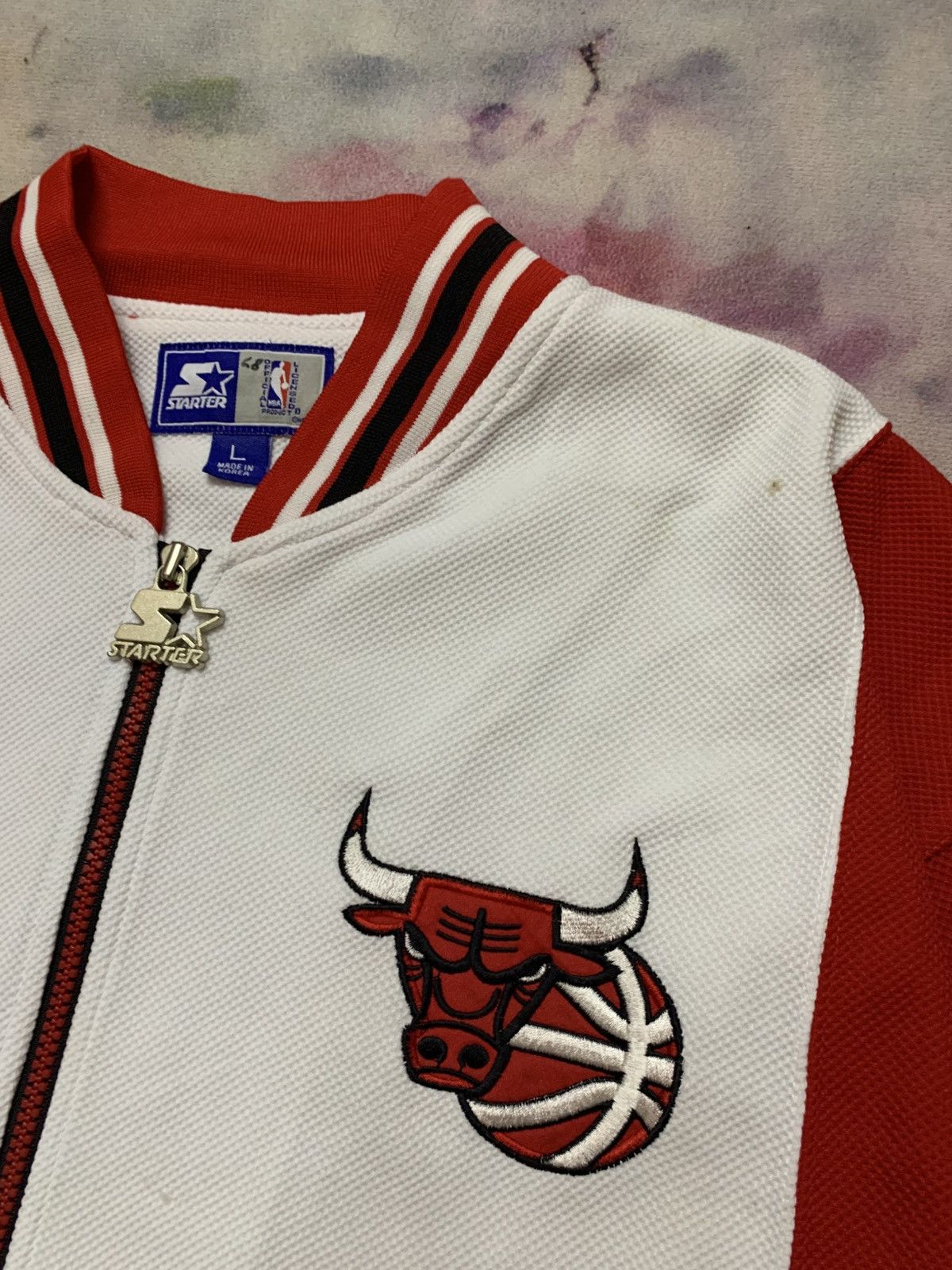Starter Vintage Chicago Bulls Starter NBA Jacket Size US XL / EU 56 / 4 - 10 Thumbnail