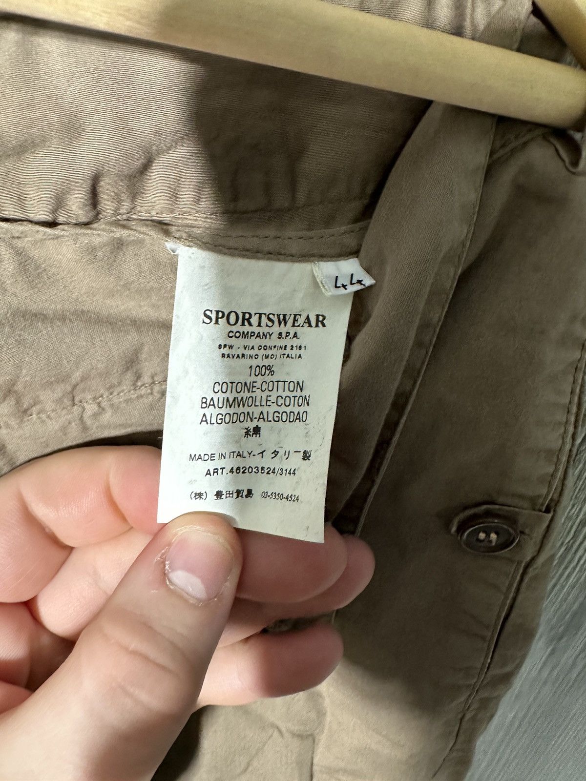 C.P. Company × Vintage C.P. Company vintage khaki chino pants trousers Size US 44 / EU 60 - 7 Thumbnail