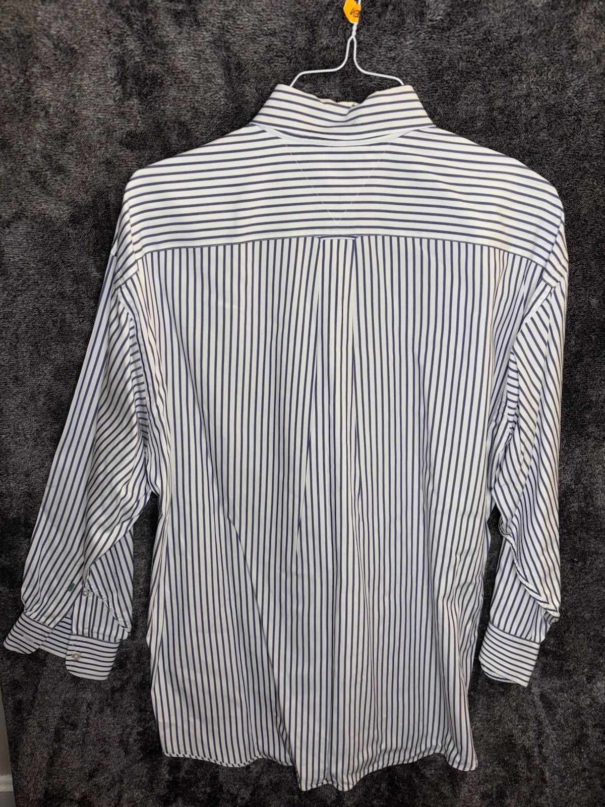 Tommy Hilfiger Vintage Tommy Hilfiger Men’s Striped Button-down Size 17 33 Size US L / EU 52-54 / 3 - 4 Thumbnail