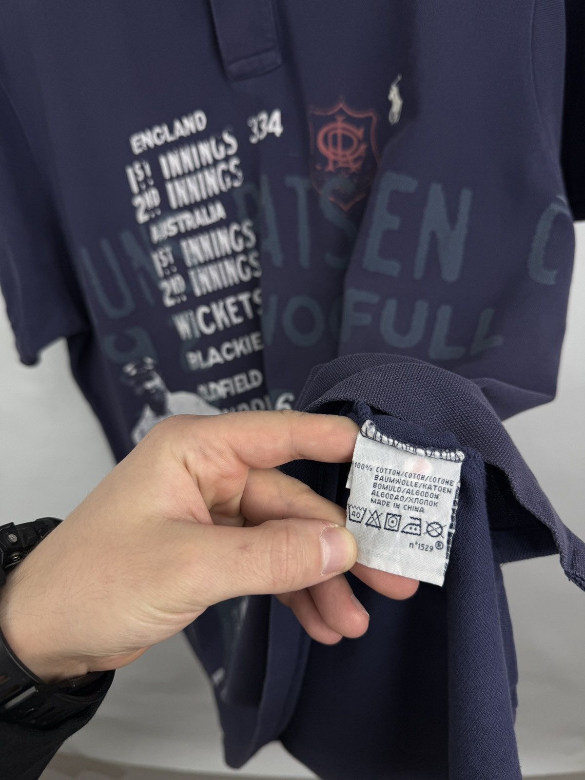 Polo Ralph Lauren 🏏 🇺🇸 Vintage 90s Polo Ralph Lauren Cricket Polo Te Chief Keef Size US XXL / EU 58 / 5 - 8 Thumbnail