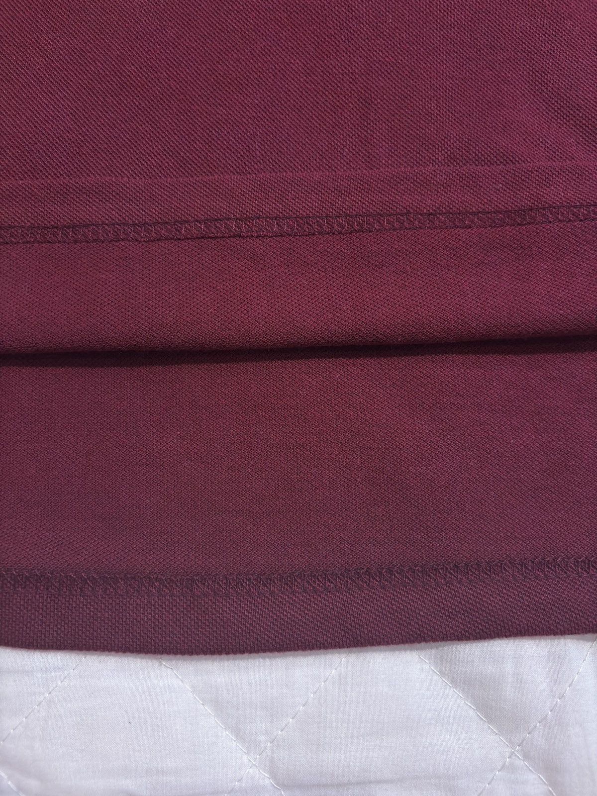 Other Burgundy Polo Shirt.mt037 Size US S / EU 44-46 / 1 - 6 Thumbnail