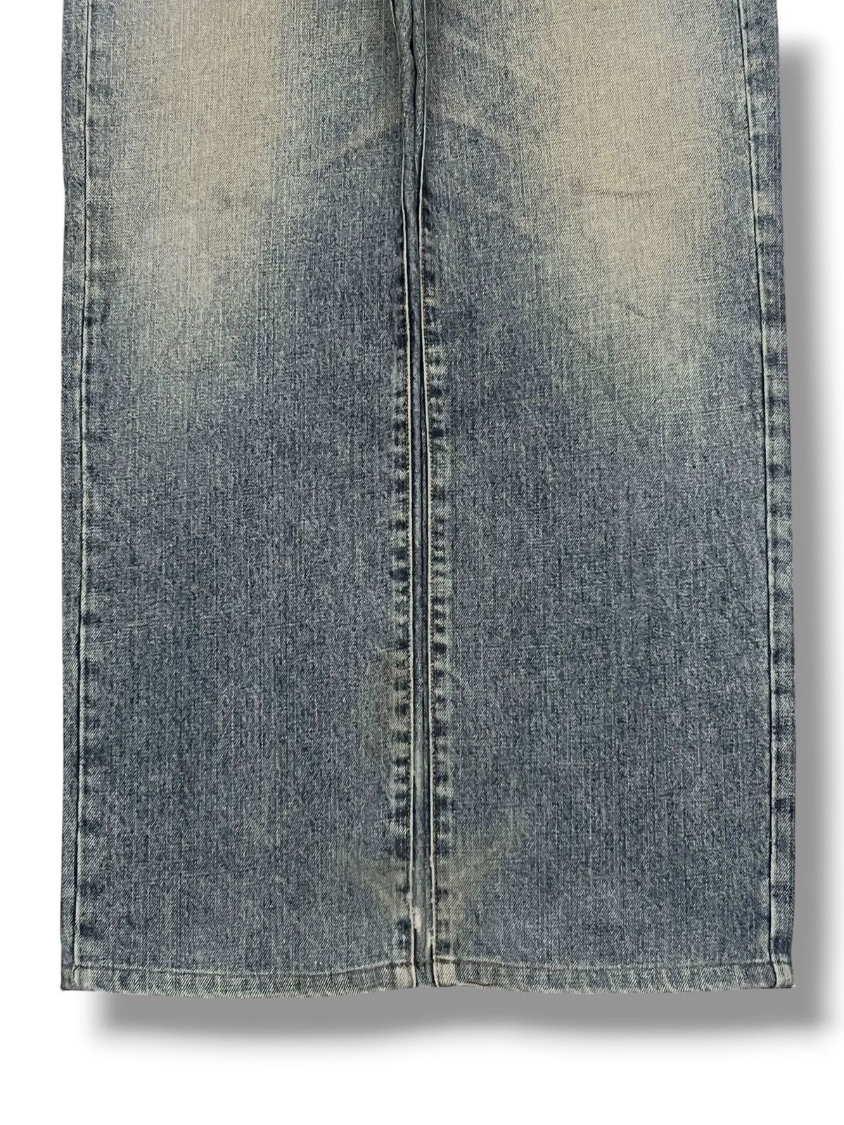 Japanese Brand Baggy Vintage Bobson Chessking Japan - Faded Wash,Distressed Size US 33 - 6 Thumbnail