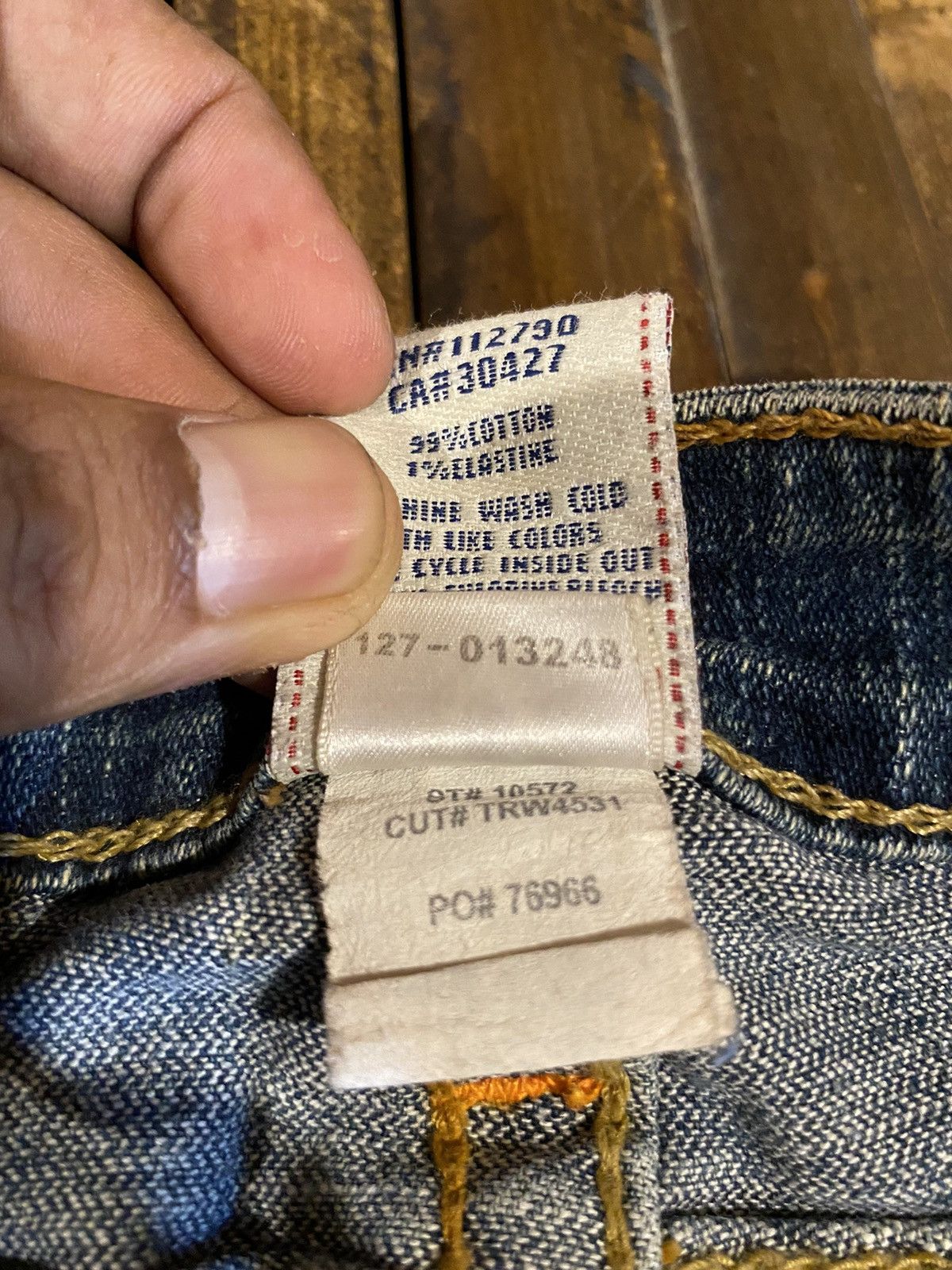 Japanese Brand × True Religion TRUE RELIGION DENIM PANST Size 28" / US 6 / IT 42 - 12 Thumbnail