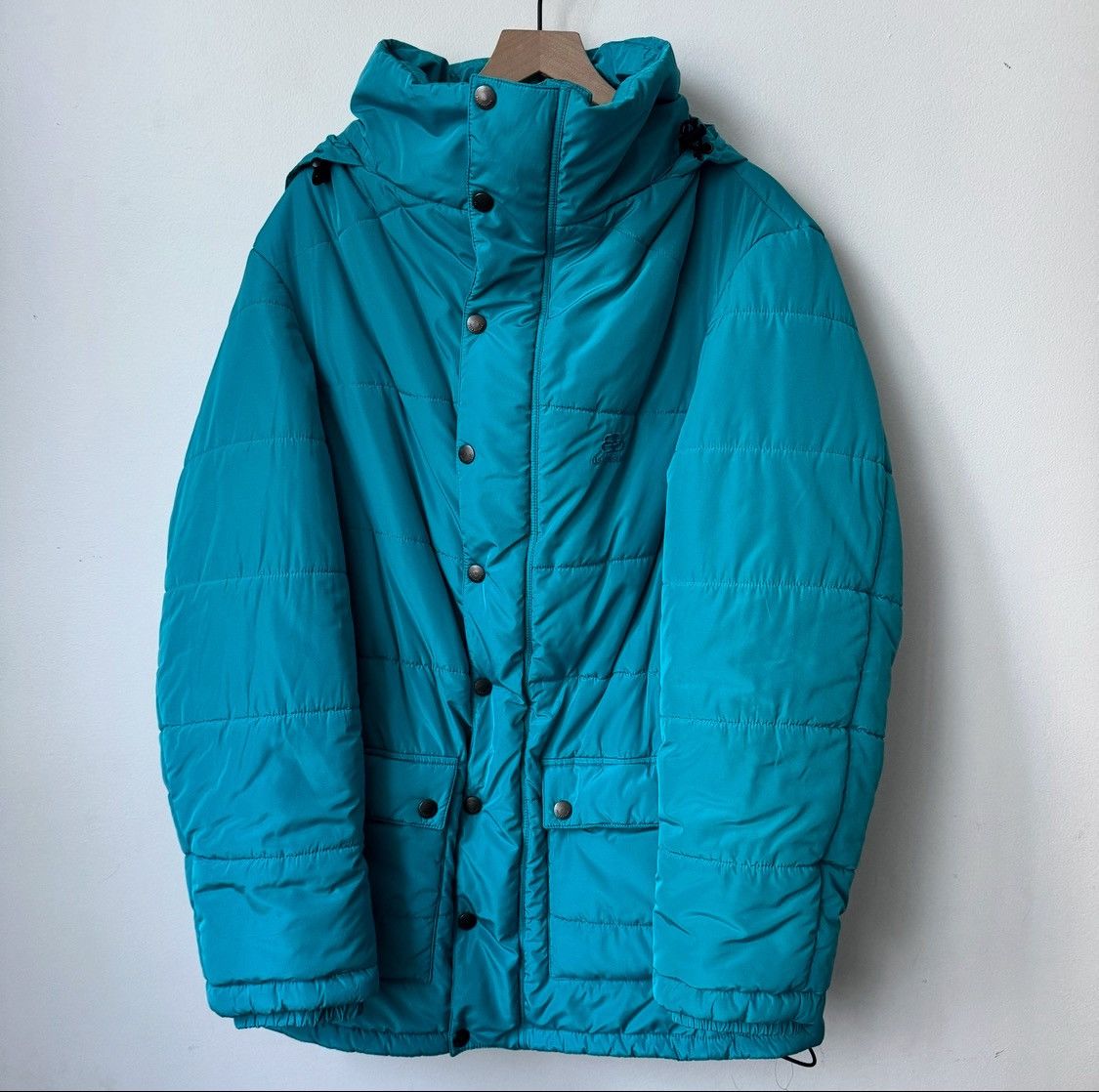 Balenciaga BALENCIAGA Down Jacket Cinched Puffer Blue 52 XL Size US XL / EU 56 / 4 - 1 Thumbnail