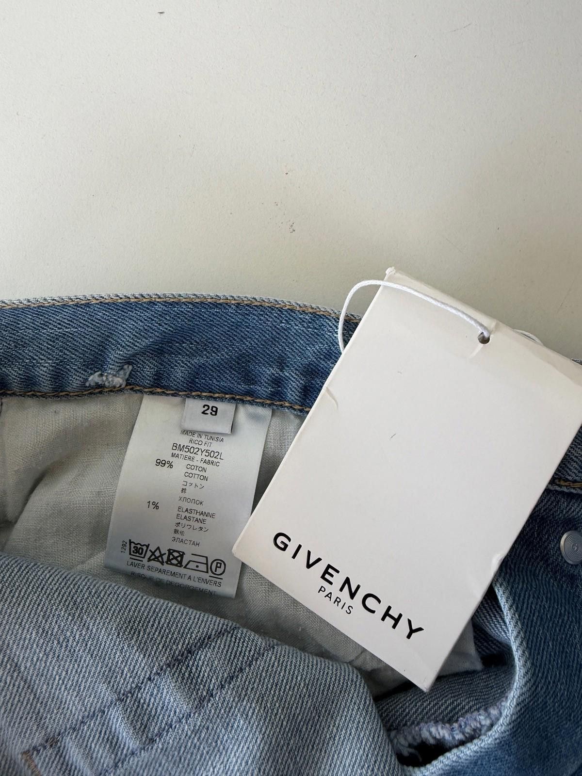 Givenchy new Givenchy mens denim jeans blue distressed 29 podium Size US 29 - 8 Thumbnail