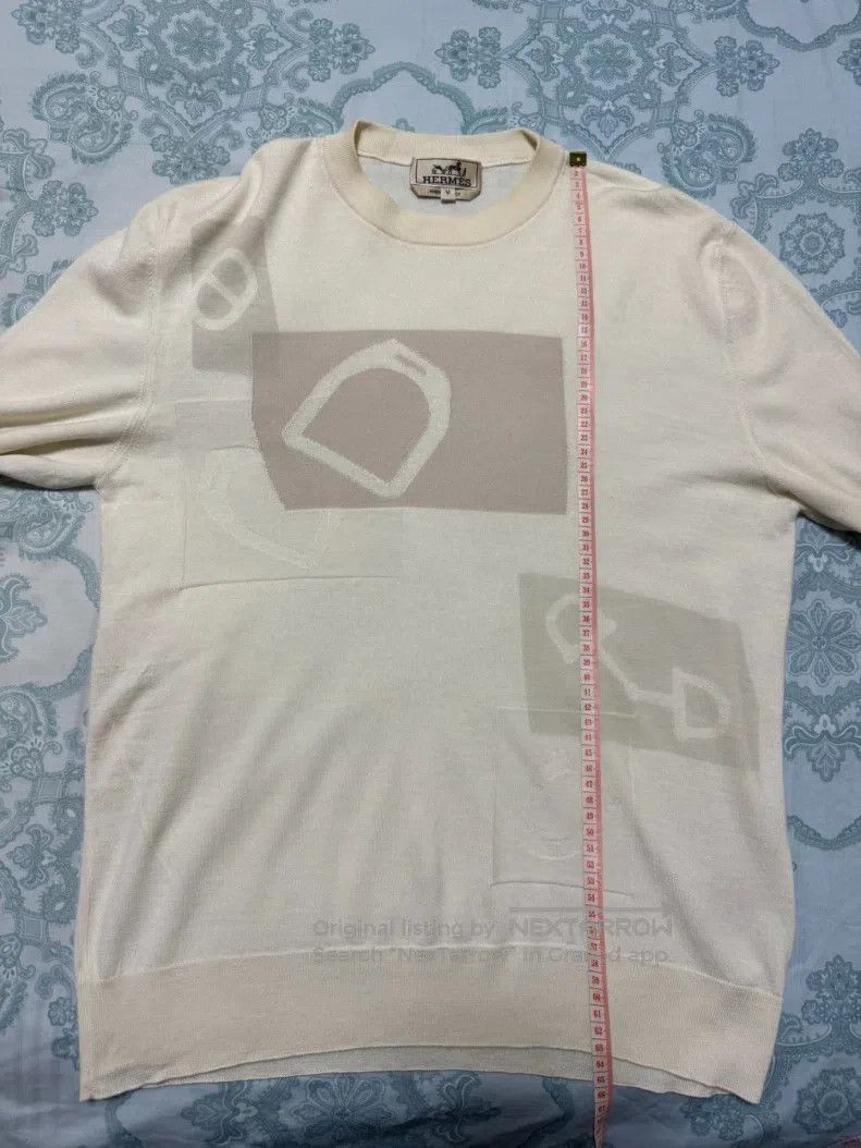 Hermes Hermes Cashmere Sweater, 80% Cashmere + 20% Mulberry Silk, Size M / US 6-8 / IT 42-44 - 5 Thumbnail