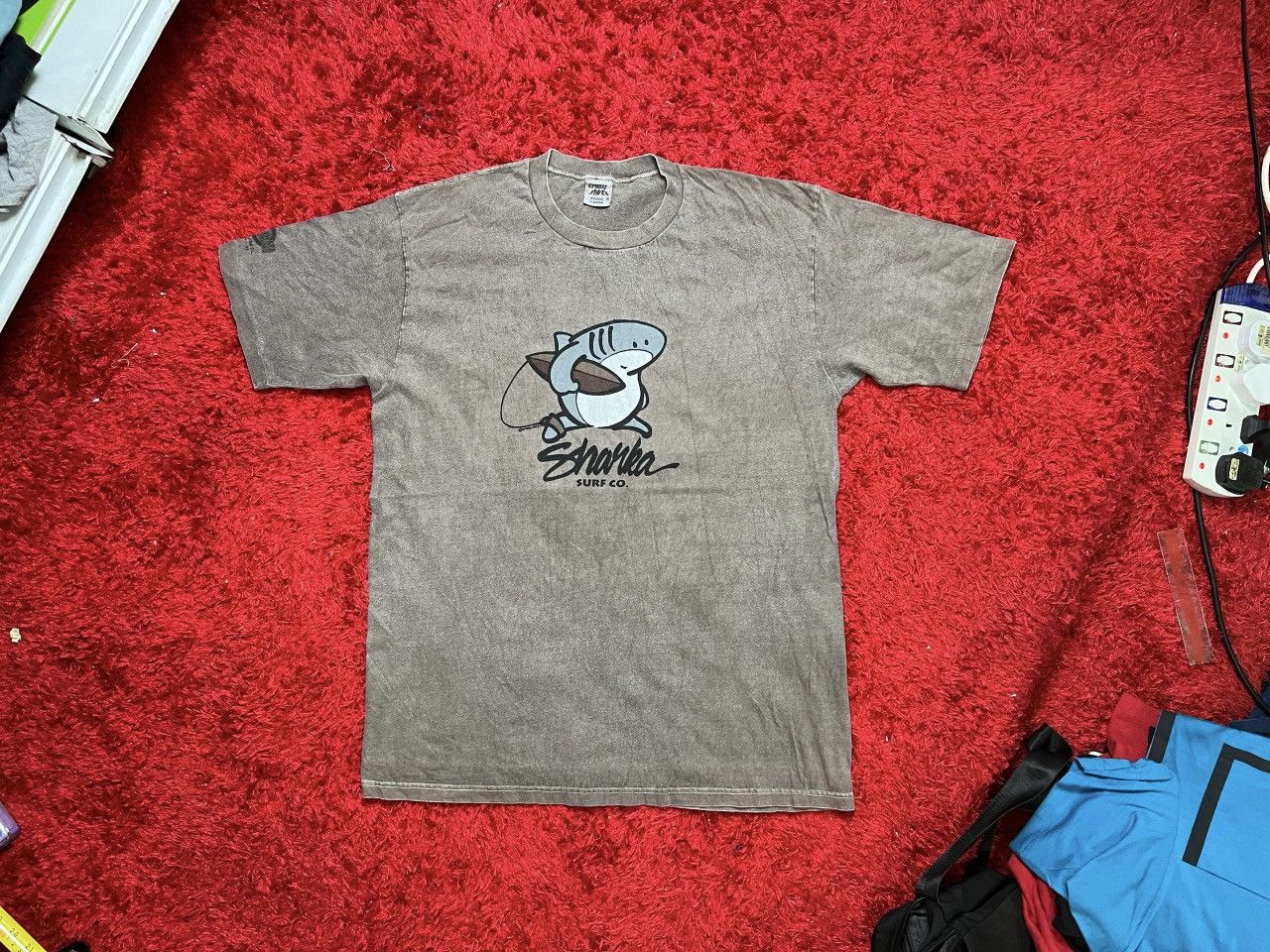 Other Vintage Sharka Surf Crazy Shirts Hawaii Tshirt Size US L / EU 52-54 / 3 - 1 Thumbnail