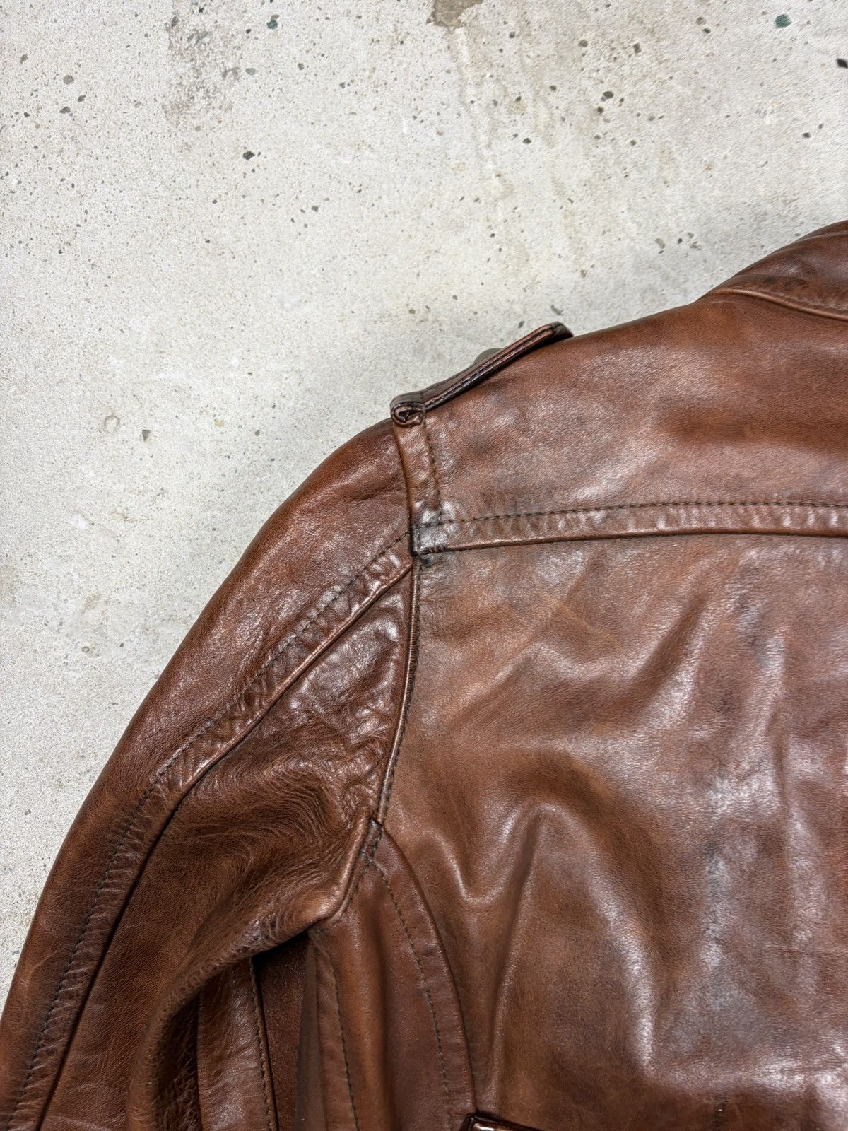 Dsquared2 DSquared2 Sienna Leather Military Jacket Civil Rare Size S / US 4 / IT 40 - 17 Thumbnail