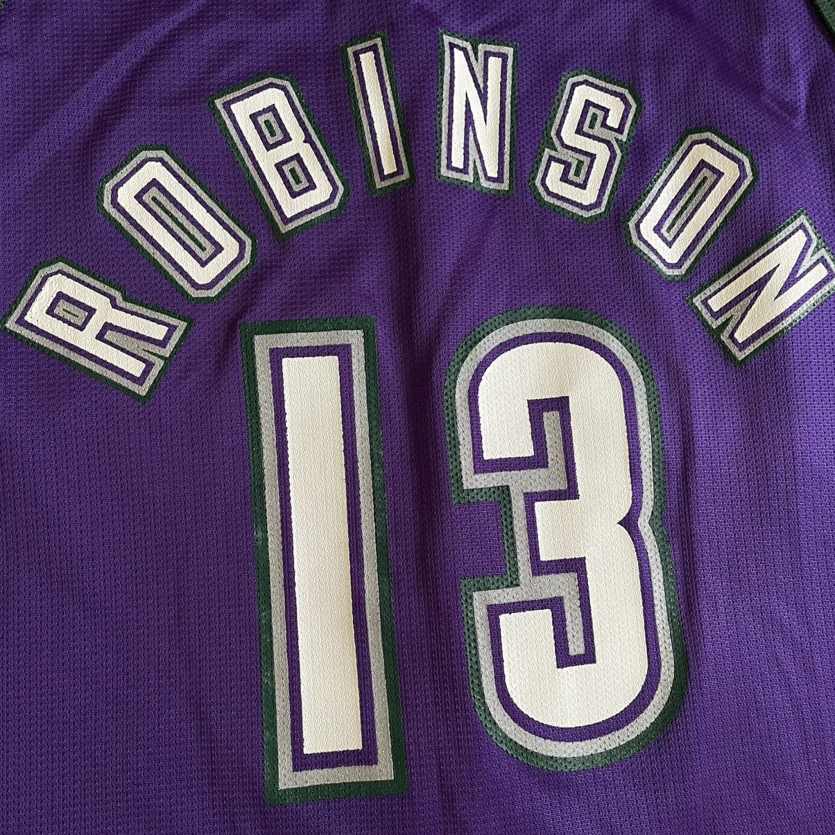 Champion Vintage Champion Jersey Milwaukee Bucks Robinson Mens 44 (L) Size US L / EU 52-54 / 3 - 4 Thumbnail