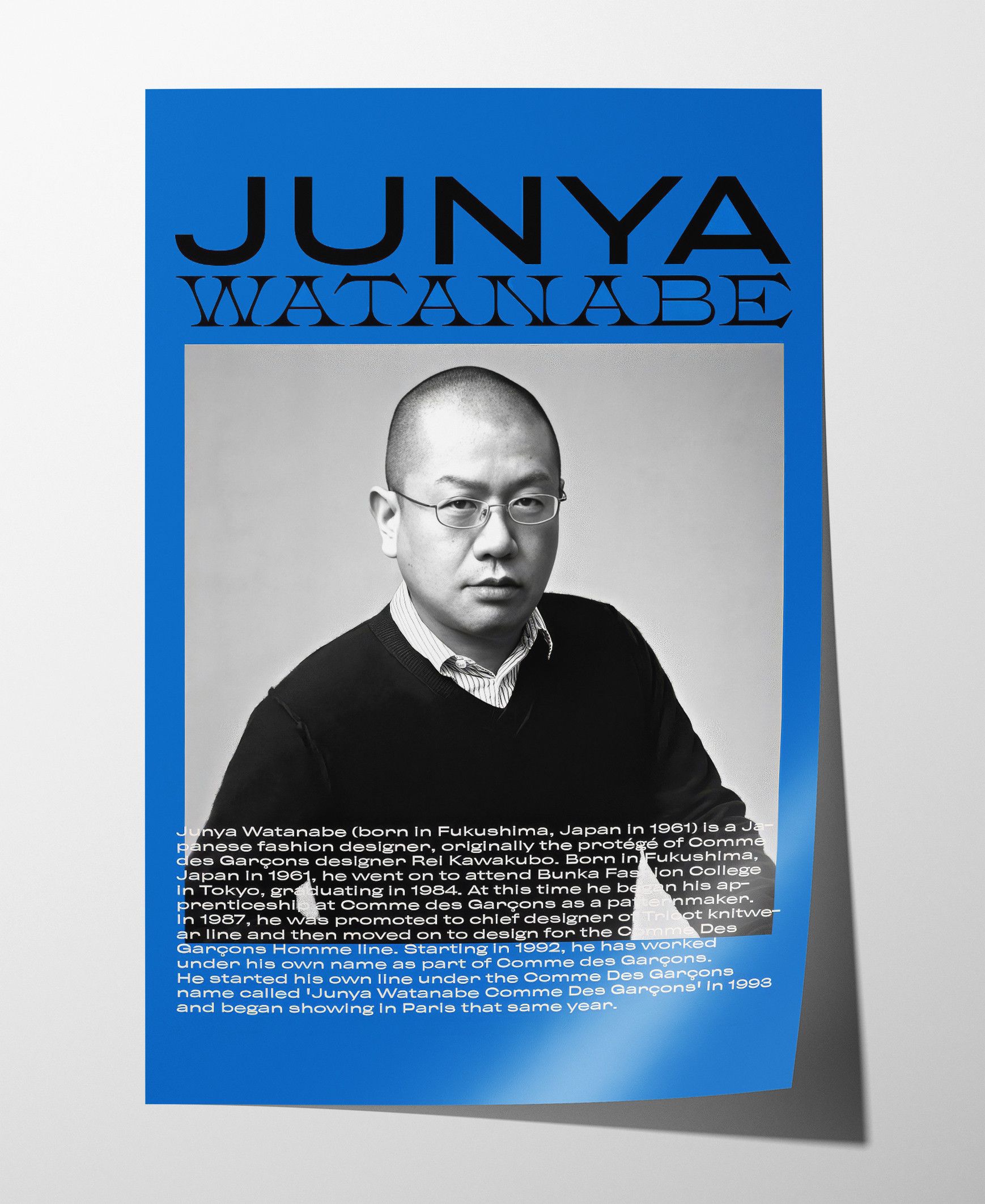Junya Watanabe Junya Watanabe Poster Gift Vintage Archive Art Book Logo Size ONE SIZE - 1 Thumbnail