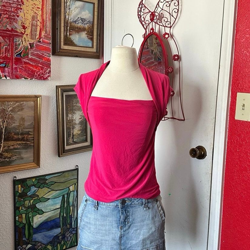 Other american city wear hot pink top Size S / US 4 / IT 40 - 1 Thumbnail