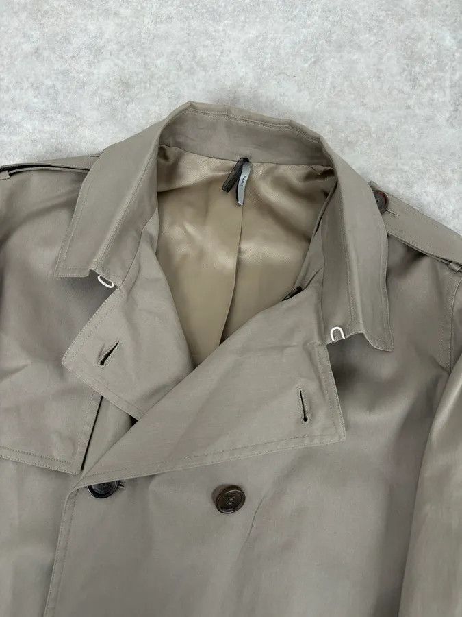 Dior 2010s Dior Beige Classy Double-Breasted Trench Coat by Kris Van Assche Size US L / EU 52-54 / 3 - 5 Thumbnail