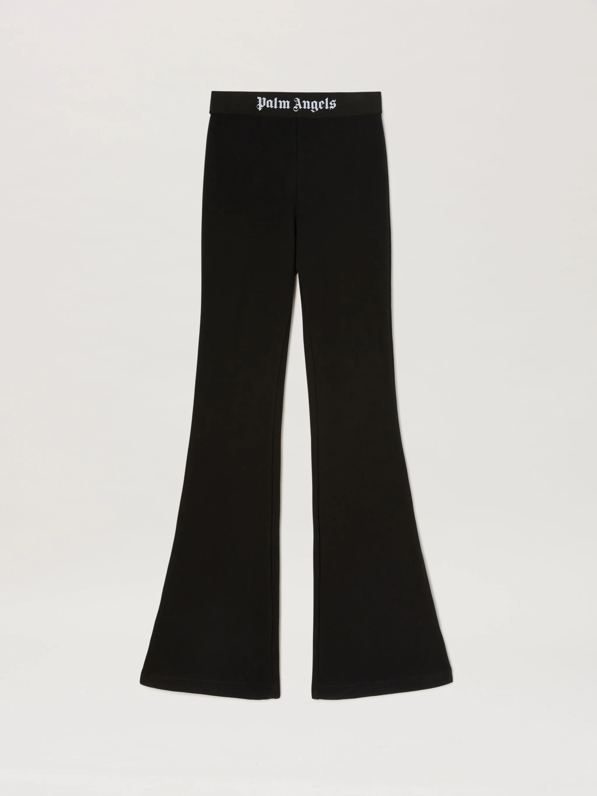 Palm Angels o1s22i1n0824 Waistband Flared Joggers in Black Size 32" / US 10 / IT 46 - 1 Thumbnail