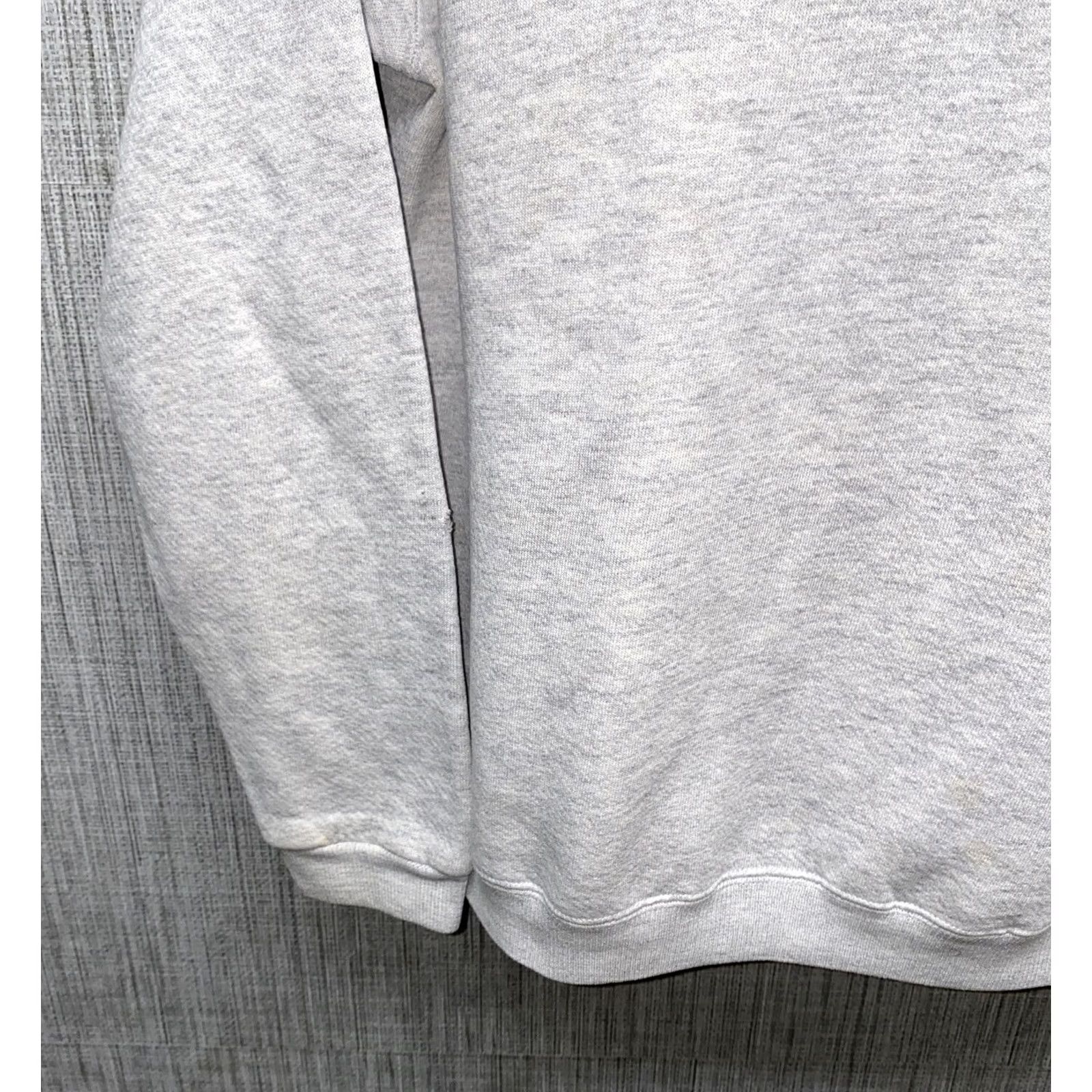 Vintage College House Sweatshirt Henley Shirt Mens L Gray Cotton Blend USA Made LANCERS Size US L / EU 52-54 / 3 - 5 Thumbnail