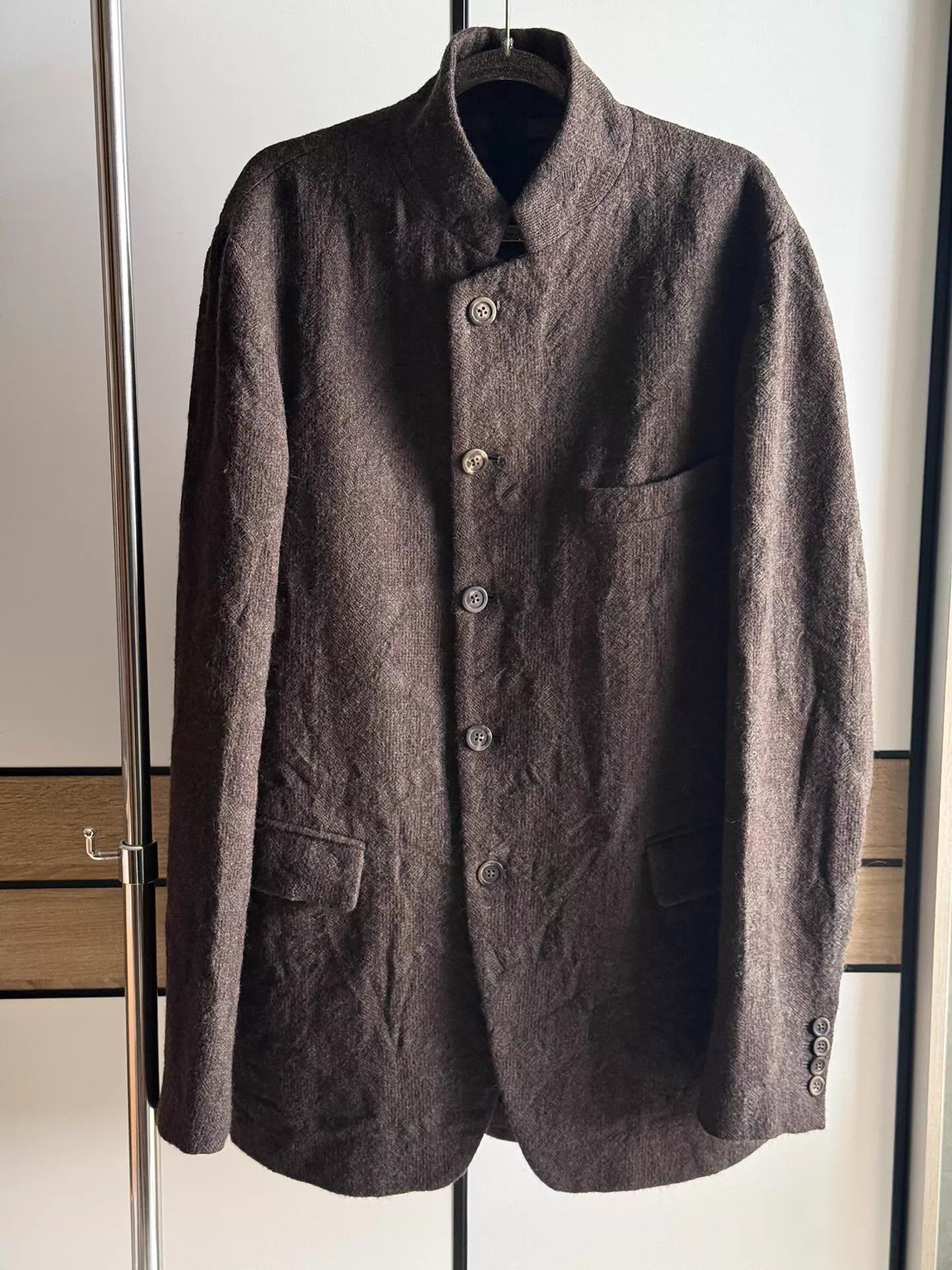Forme D'Expression Forme D'expression Italian 100% Virgin Wool Craft Blazer Size US M / EU 48-50 / 2 - 3 Thumbnail
