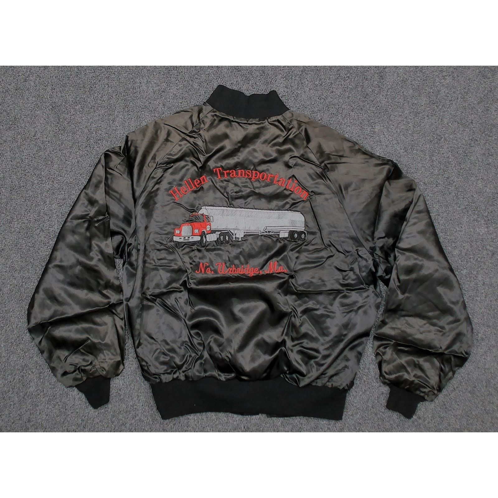 Vintage King Louie Vintage 70s Mack Truck Satin Bomber Jacket L Size US L / EU 52-54 / 3 - 4 Thumbnail