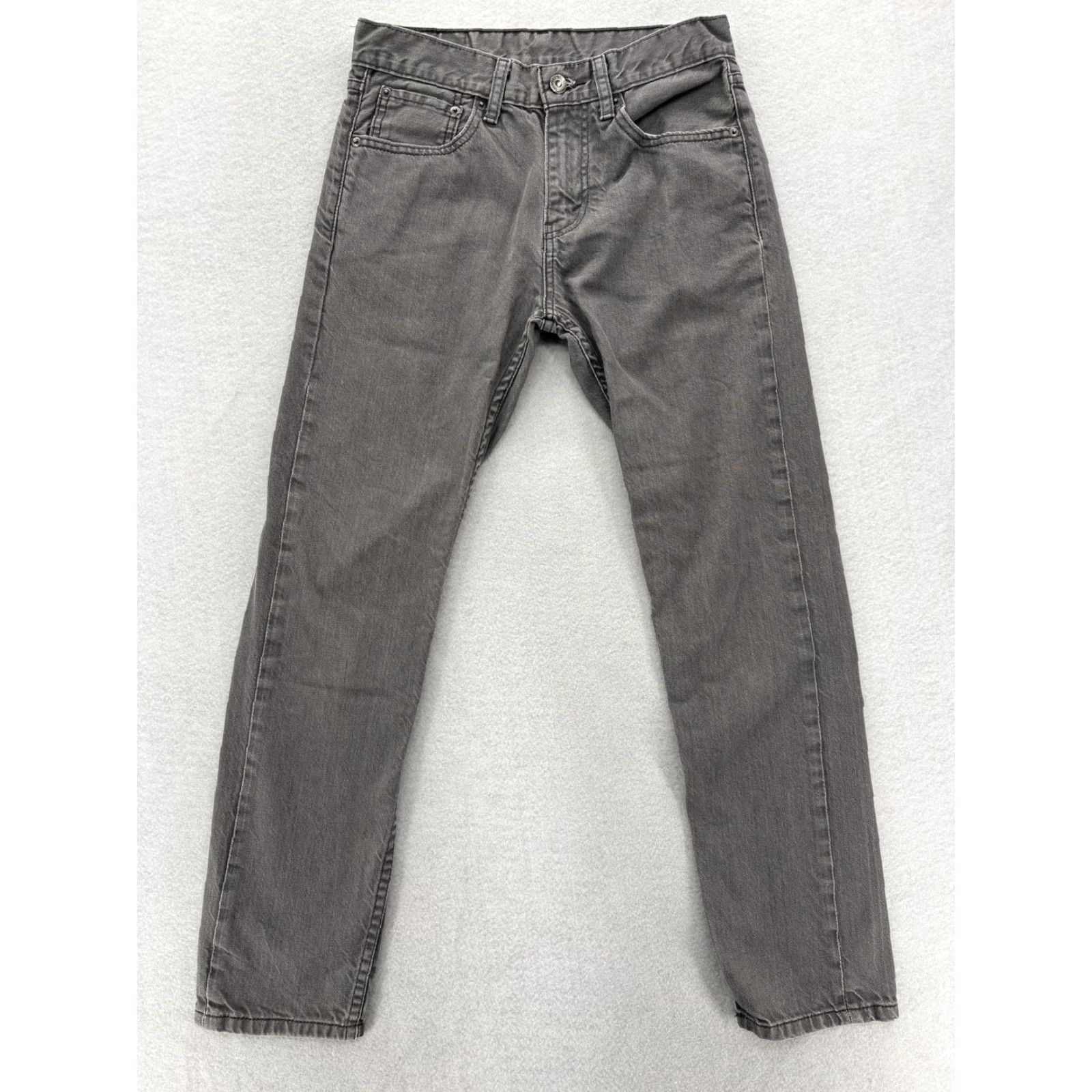 Levi's Levi's Jeans Mens 28x30 Gray Regular Tapered Leg 508 Denim 5-Pocket Zip Fly Belt Loops Size US 28 / EU 44 - 2 Thumbnail