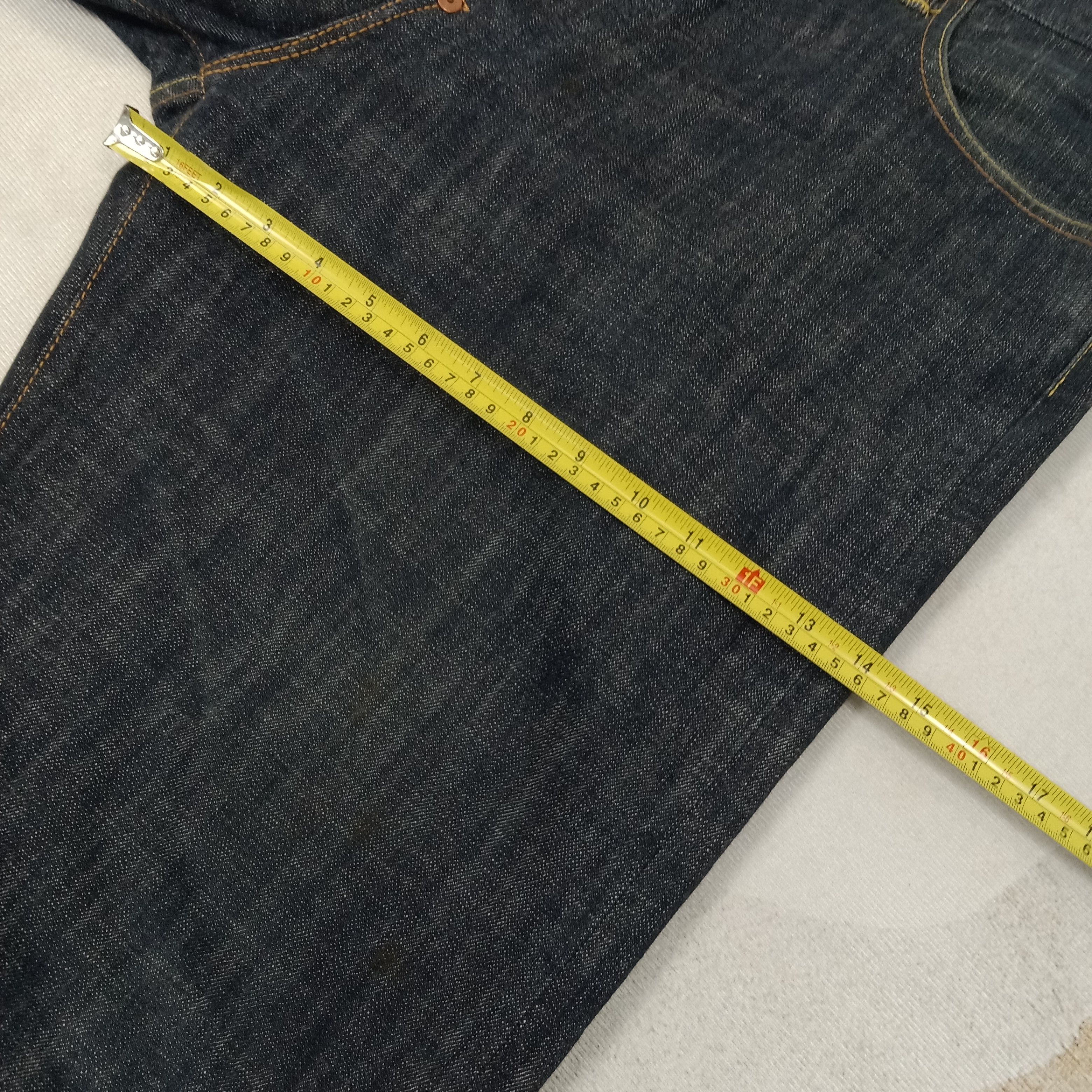 Evisu Evisu Paris Selvedge Japanese Daicock Denim Jeans C258N30 Size US 37 - 11 Thumbnail