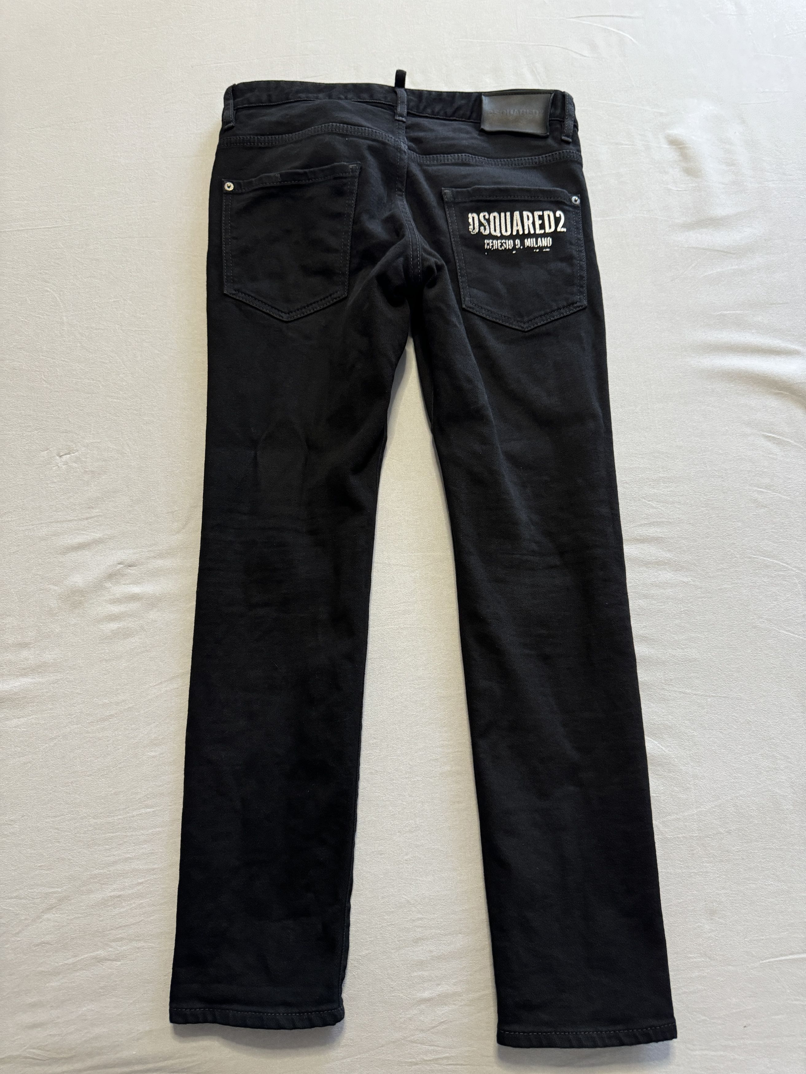 Dsquared Black skater jean size 48