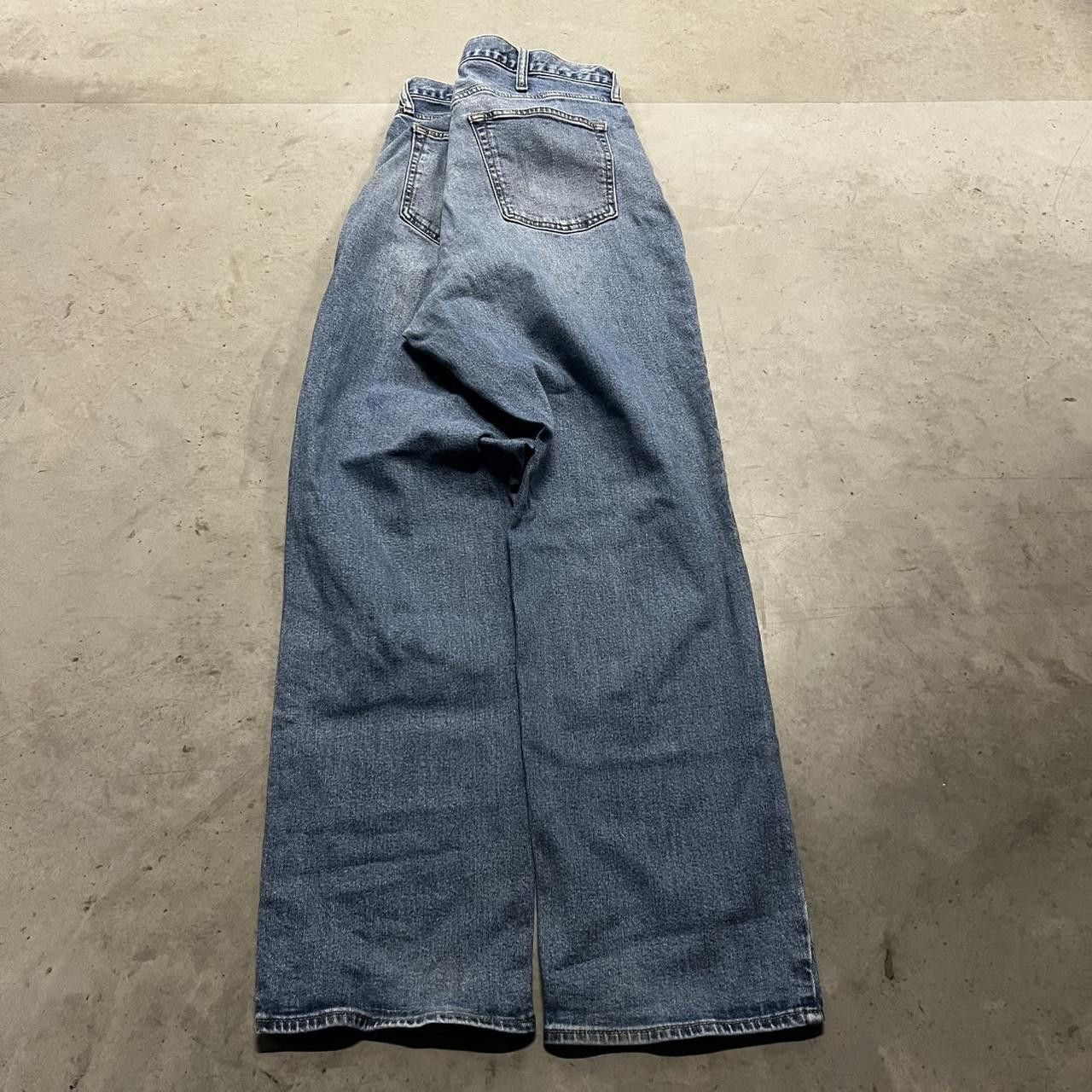 Japanese Brand × Vintage Vintage Y2K/2000s Straight Leg Medium wash denim jeans ! Size US 40 / EU 56 - 5 Thumbnail
