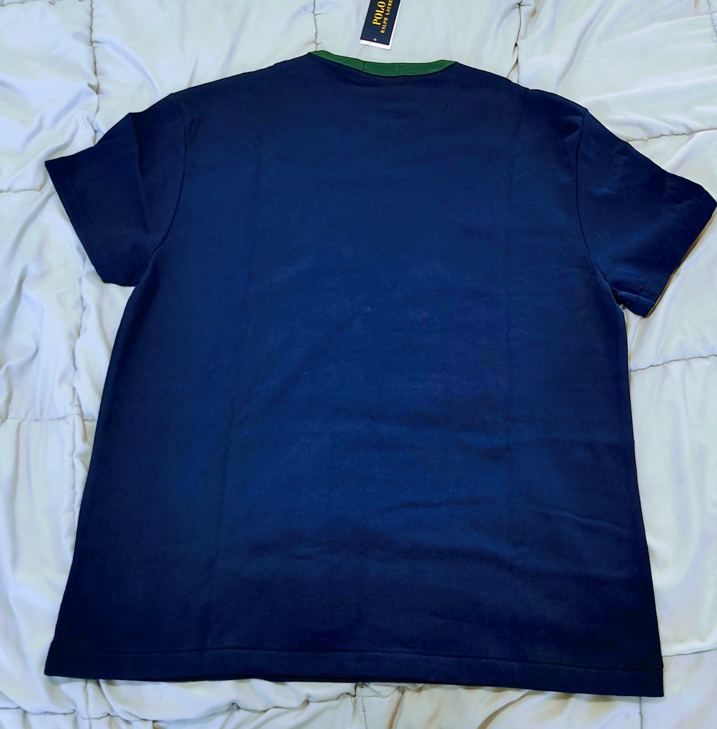 Polo Ralph Lauren Polo Ralph Lauren Crest Tee Navy Green NWT Size Large Size US L / EU 52-54 / 3 - 4 Thumbnail
