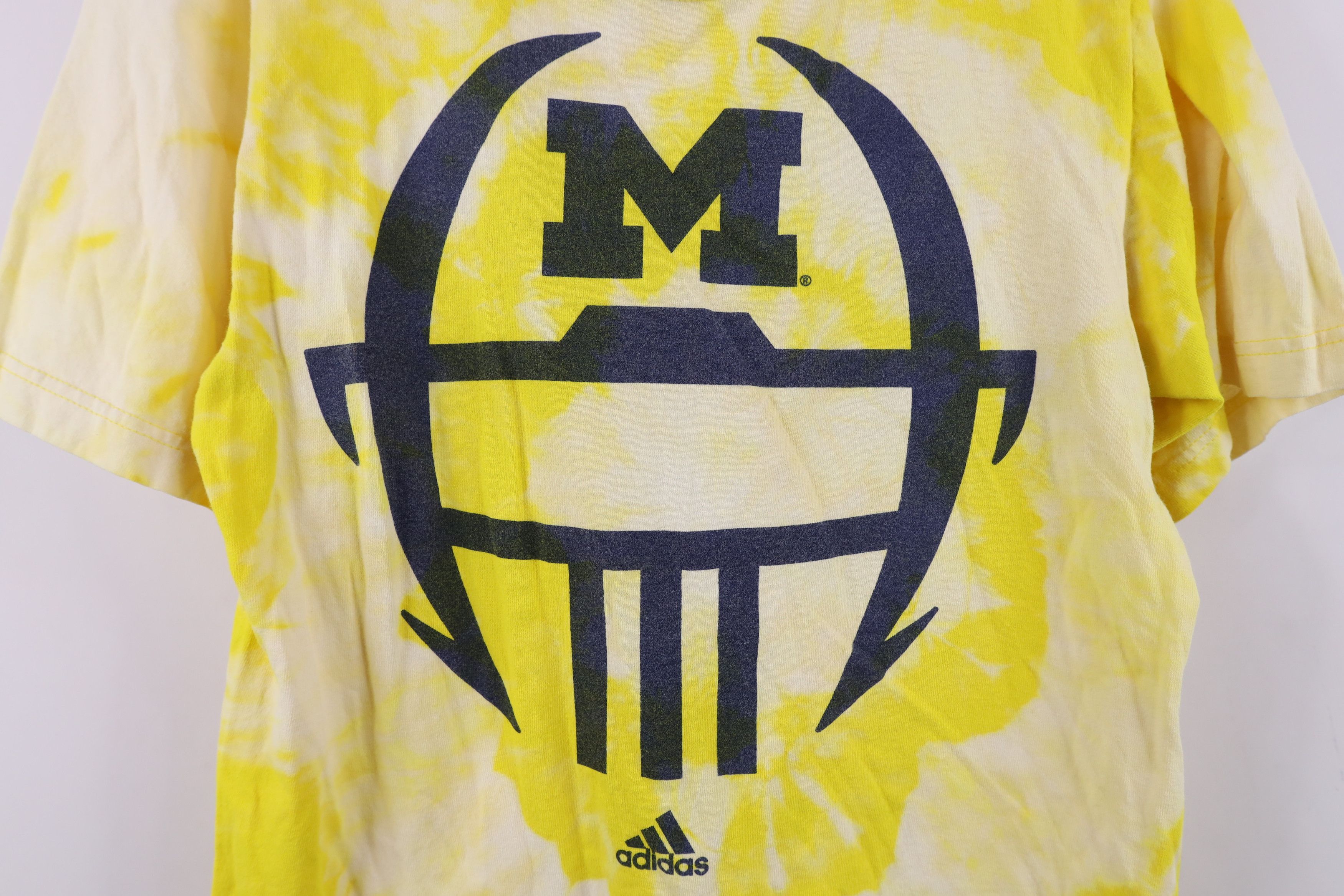 Adidas Adidas University of Michigan Football Short Sleeve T-Shirt Size US S / EU 44-46 / 1 - 4 Thumbnail