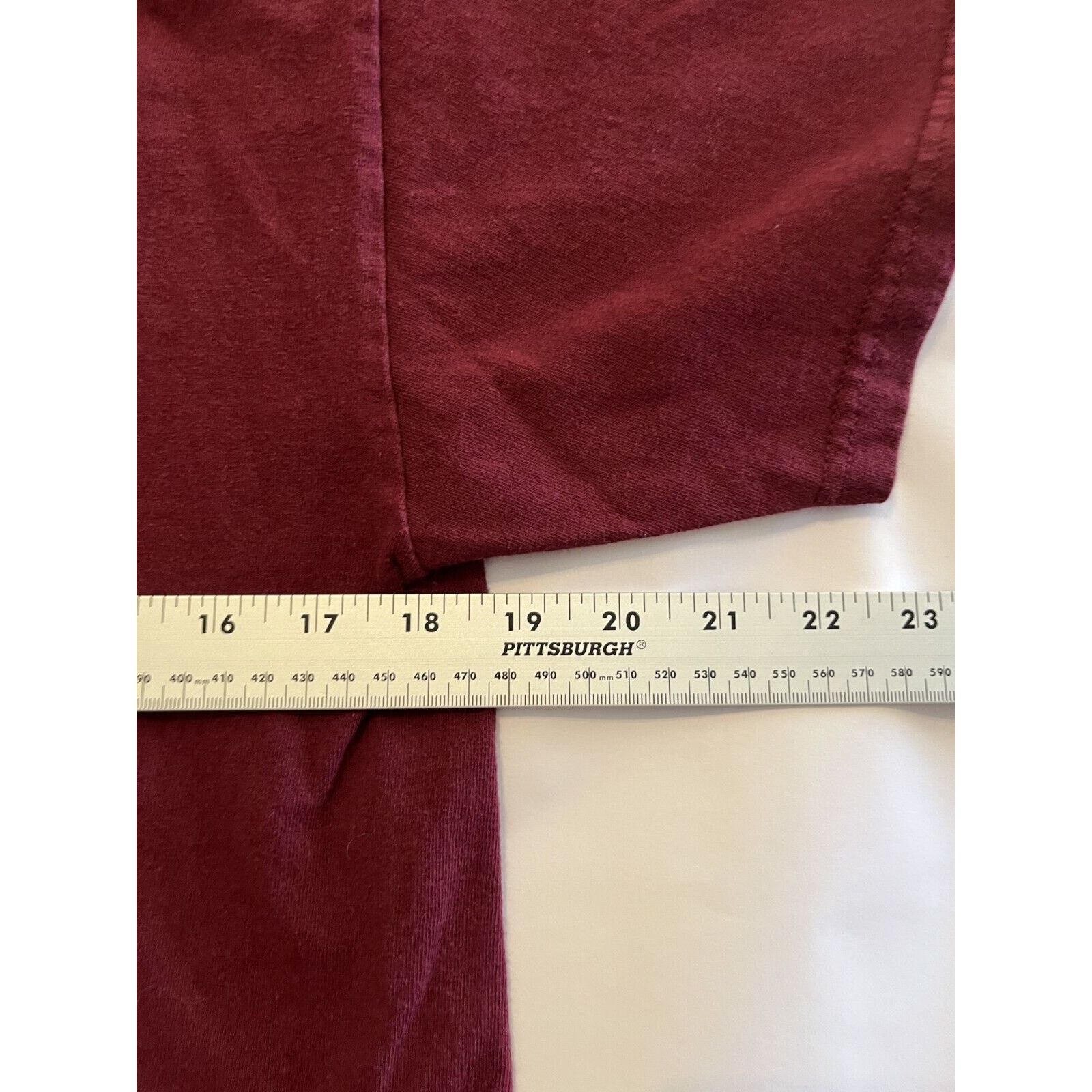 Anti Social Social Club ASSC Anti Social Social Club Spell Out Maroon Tee Men's M Size US M / EU 48-50 / 2 - 6 Thumbnail