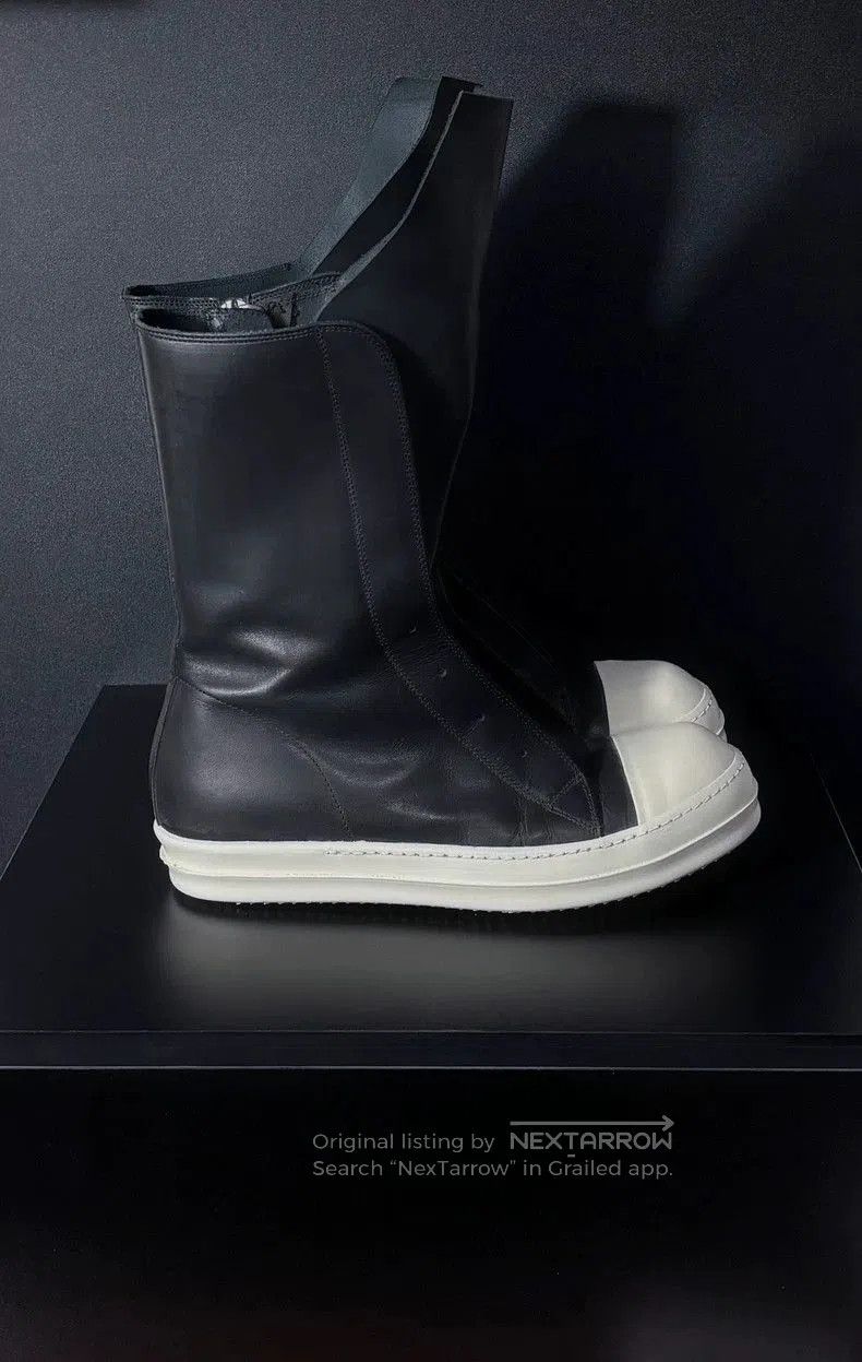 Rick Owens Rick Owens Ro Main Line Leather Long Tongue Chuck Taylor Bo Size US 7.5 / EU 40-41 - 3 Thumbnail