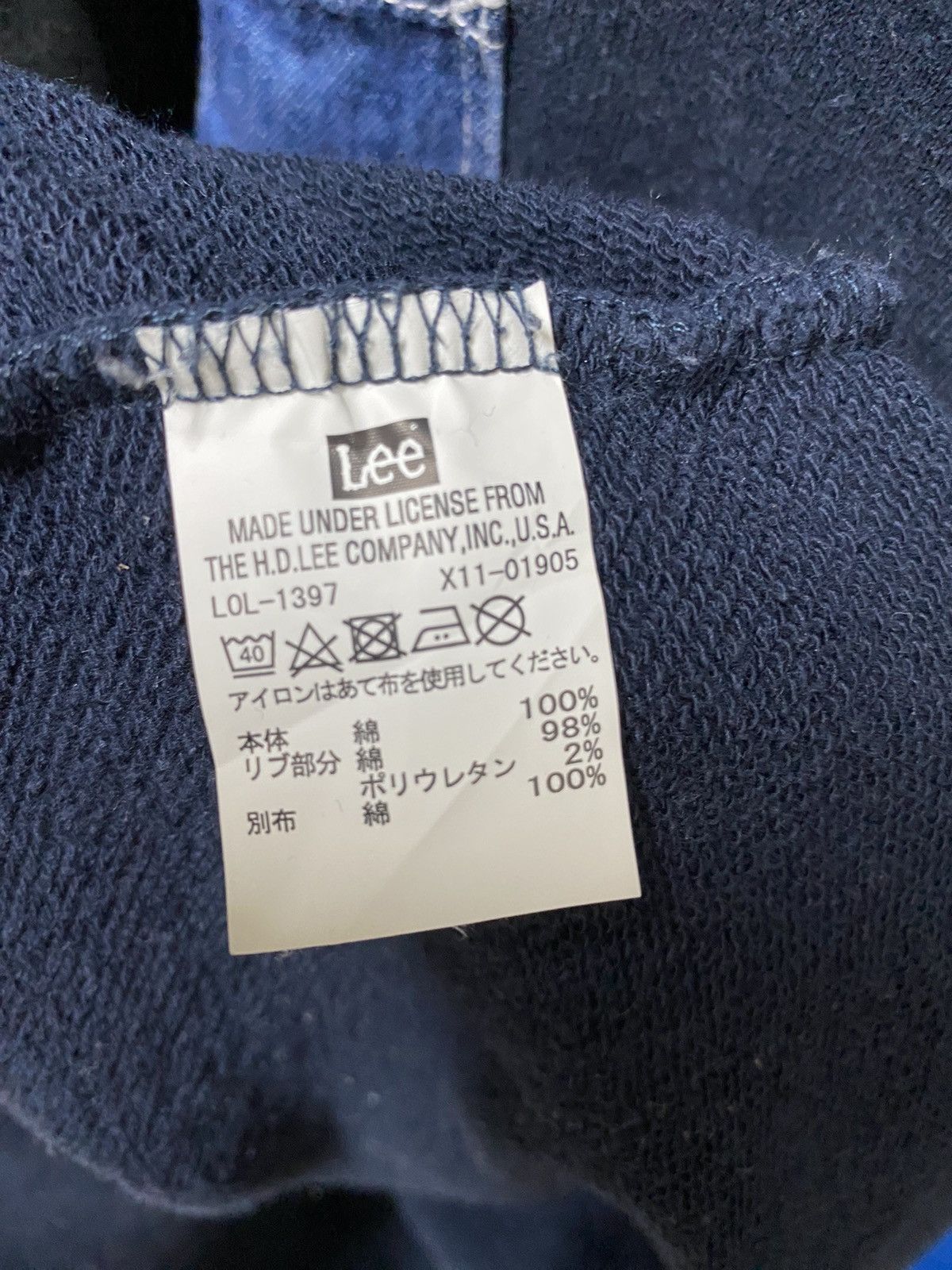 Lee Lee Hoodie Sweatshirt Big Pocket Pullover Size L Size US L / EU 52-54 / 3 - 7 Thumbnail