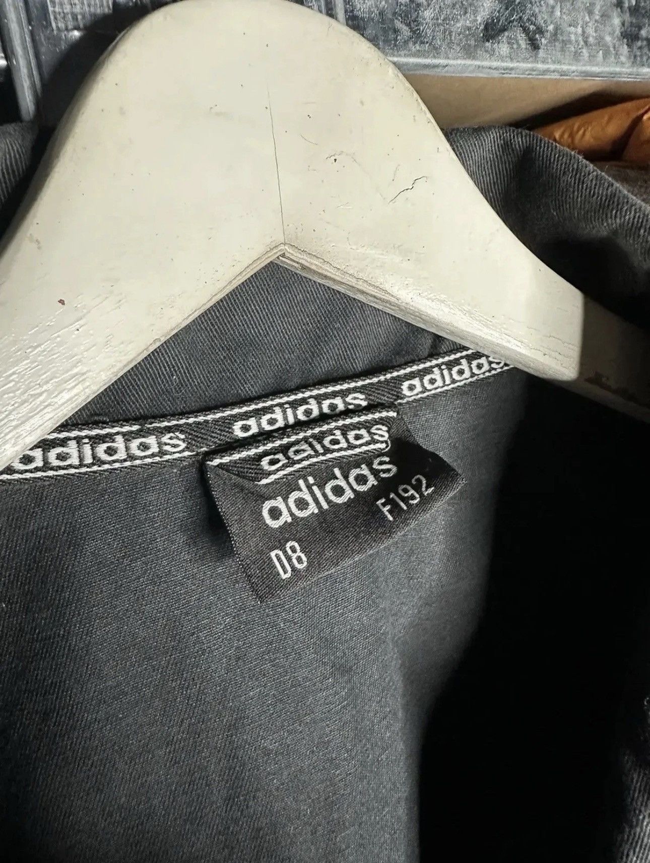 Adidas Vintage Washed Adidas 3 Striped Sweatshirt Jacket 90s Y2K Size US L / EU 52-54 / 3 - 4 Thumbnail