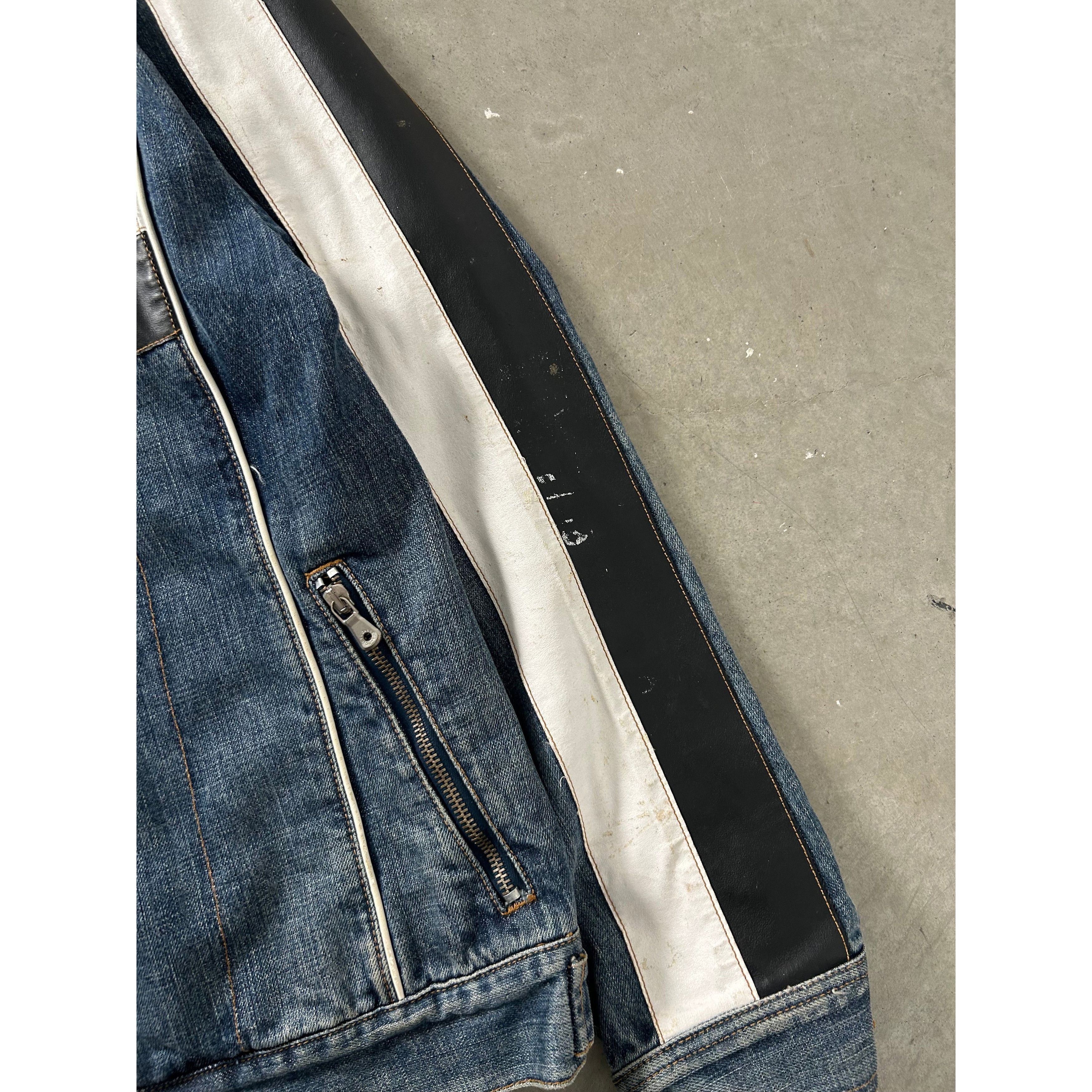 Dolce & Gabbana Dolce & Gabbana Denim Biker Jacket Size US L / EU 52-54 / 3 - 7 Thumbnail