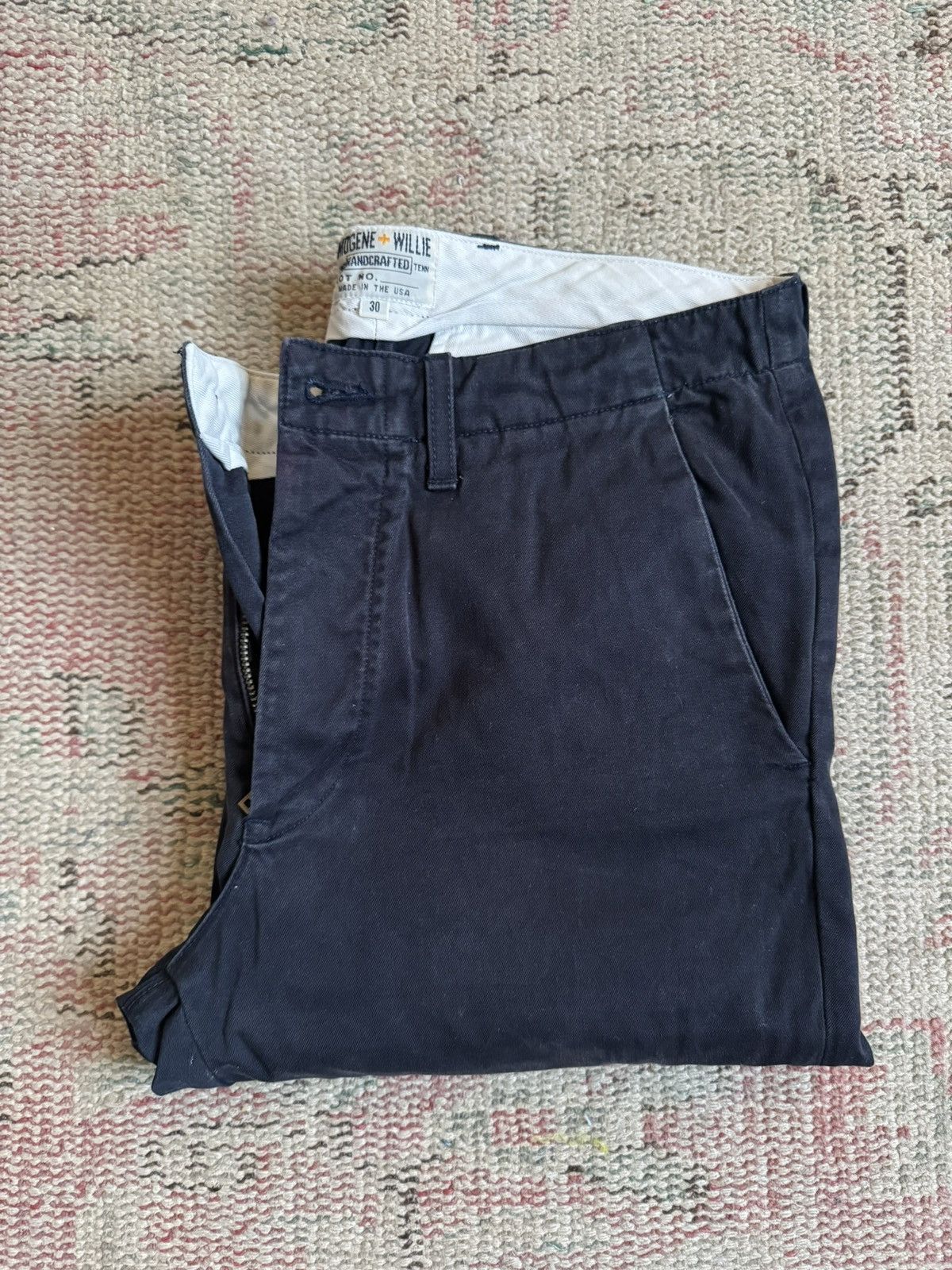 Imogene + Willie Imogene + Willie Chino Pants Navy Size US 30 / EU 46 - 1 Thumbnail