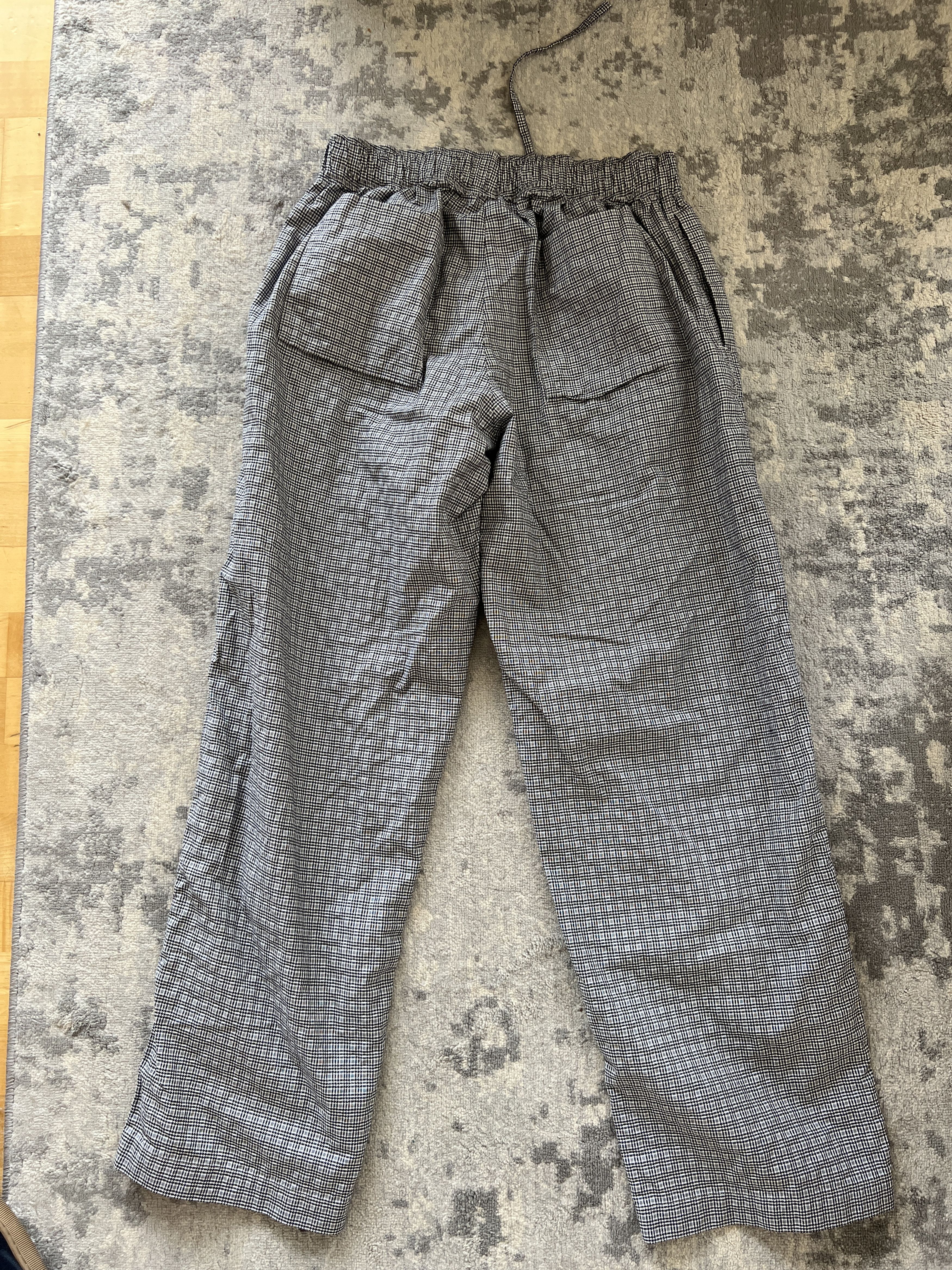 Mfpen mfpen SSENSE Exclusive Black & White Easy Trousers Size US 34 / EU 50 - 4 Thumbnail