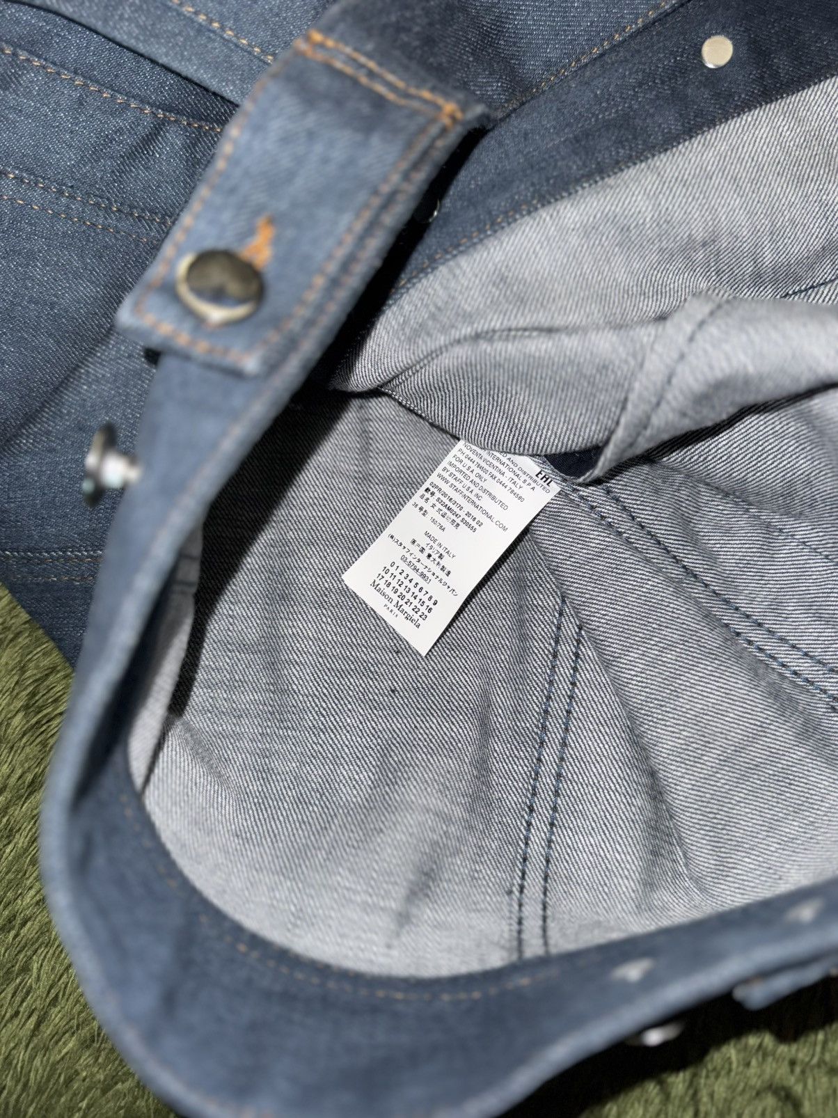 MM6 [36] MM6 Maison Margiela Made in Italy Ruffle Denim Jacket Size S / US 4 / IT 40 - 6 Thumbnail
