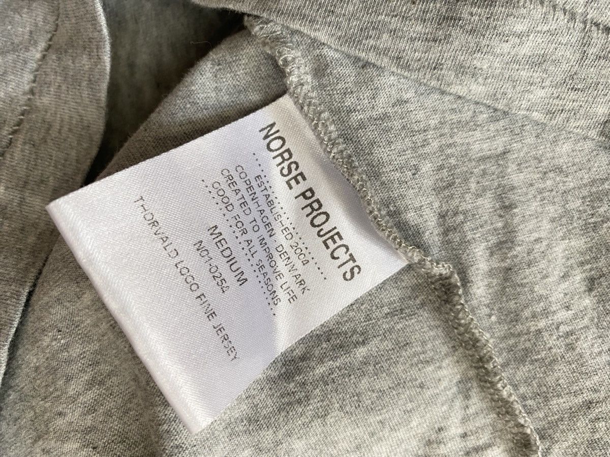 Norse Projects Norse projects Thorvald logo fine jersey t shirt Size US M / EU 48-50 / 2 - 6 Thumbnail