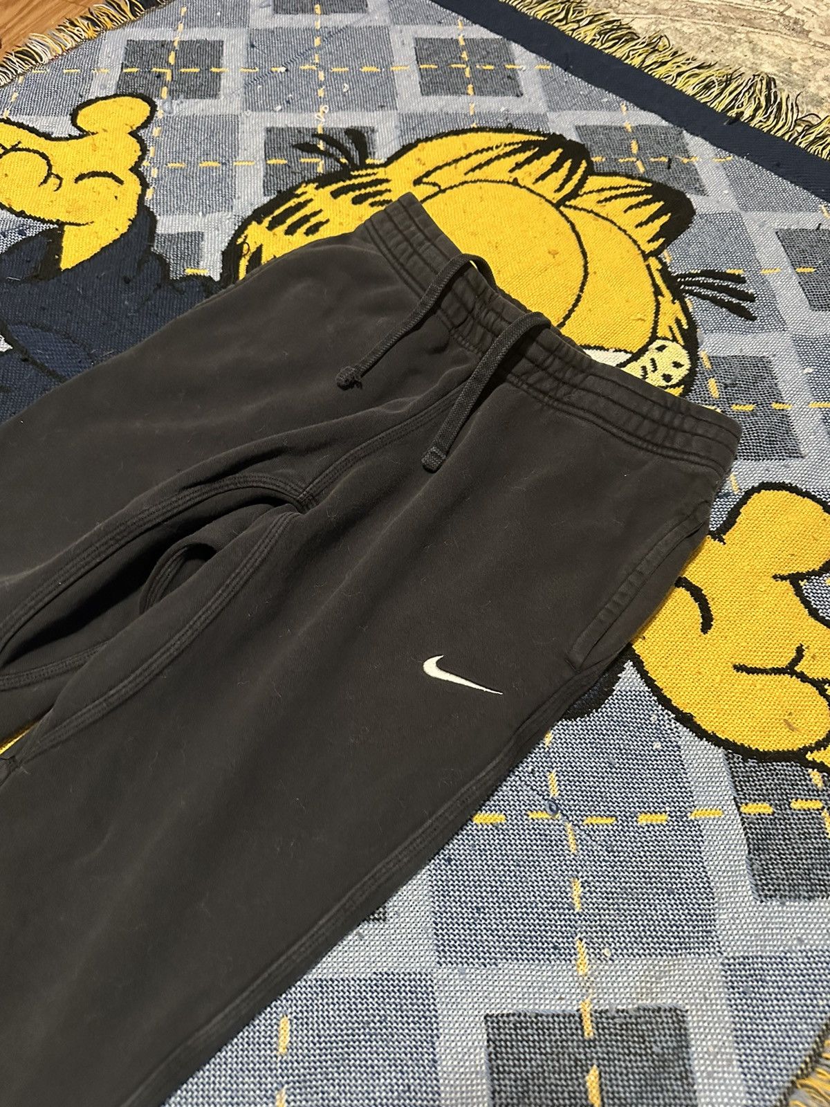 Nike Vintage Y2K Black Nike Sweatpants Size US 30 / EU 46 - 3 Thumbnail