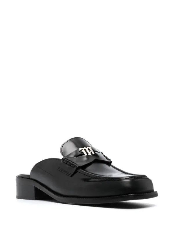 Misbhv !DS! SS23 Misbhv Brutalist Slip On Black Loafers Size US 11 / EU 44 - 1 Thumbnail