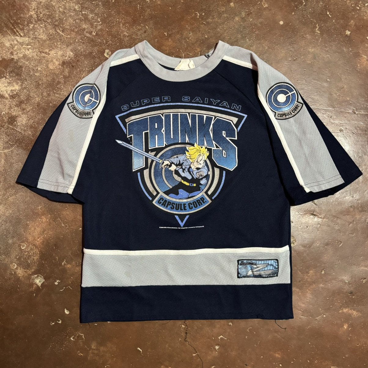 Vintage Vintage DBZ Future Super Saiyan Trunks Jersey Size US S / EU 44-46 / 1 - 1 Thumbnail