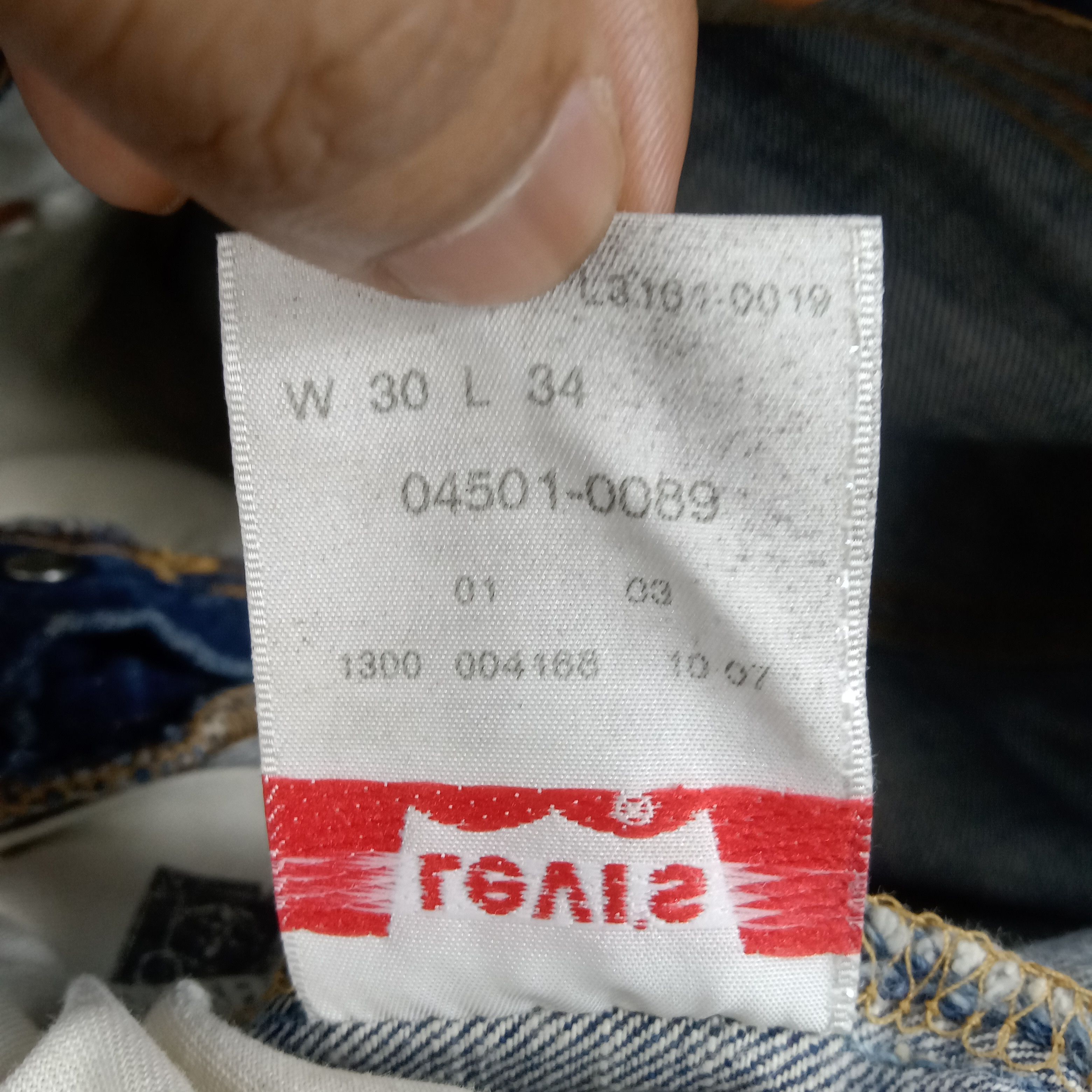 Levi's × Vintage Levi's American Distressed Style Denim Jeans Size US 29 - 14 Thumbnail