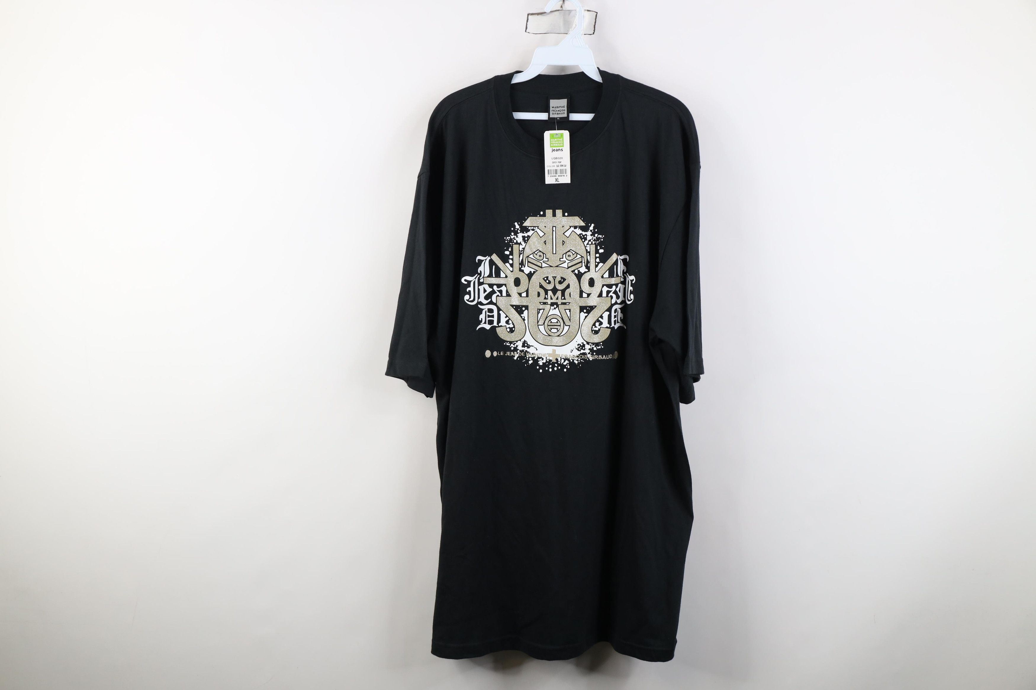 Marithe + Francois Girbaud Deadstock Vintage 90s Marithe Francois Girbaud Art T-Shirt Size US XL / EU 56 / 4 - 1 Thumbnail
